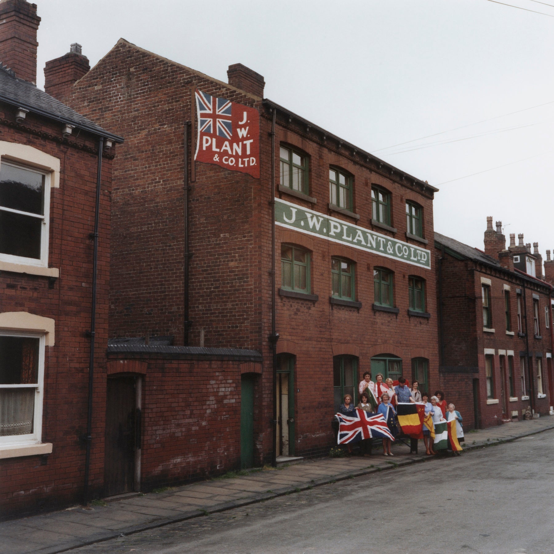 Flag Factory, Elsie Crescent, Leeds, 1977 - 7x9" Print