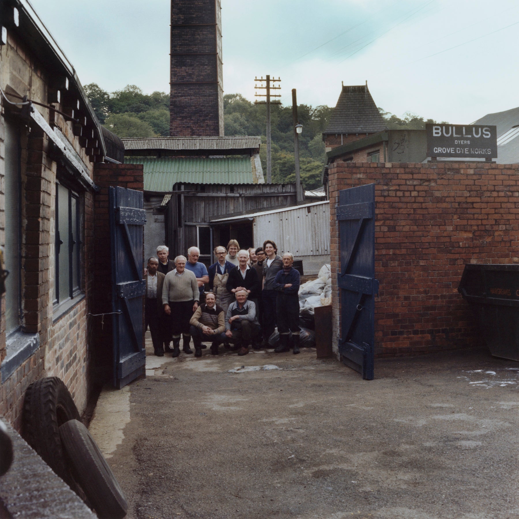 Bullus Dye Works, Meanwood Road, Leeds, 1979 - 7x9" Print