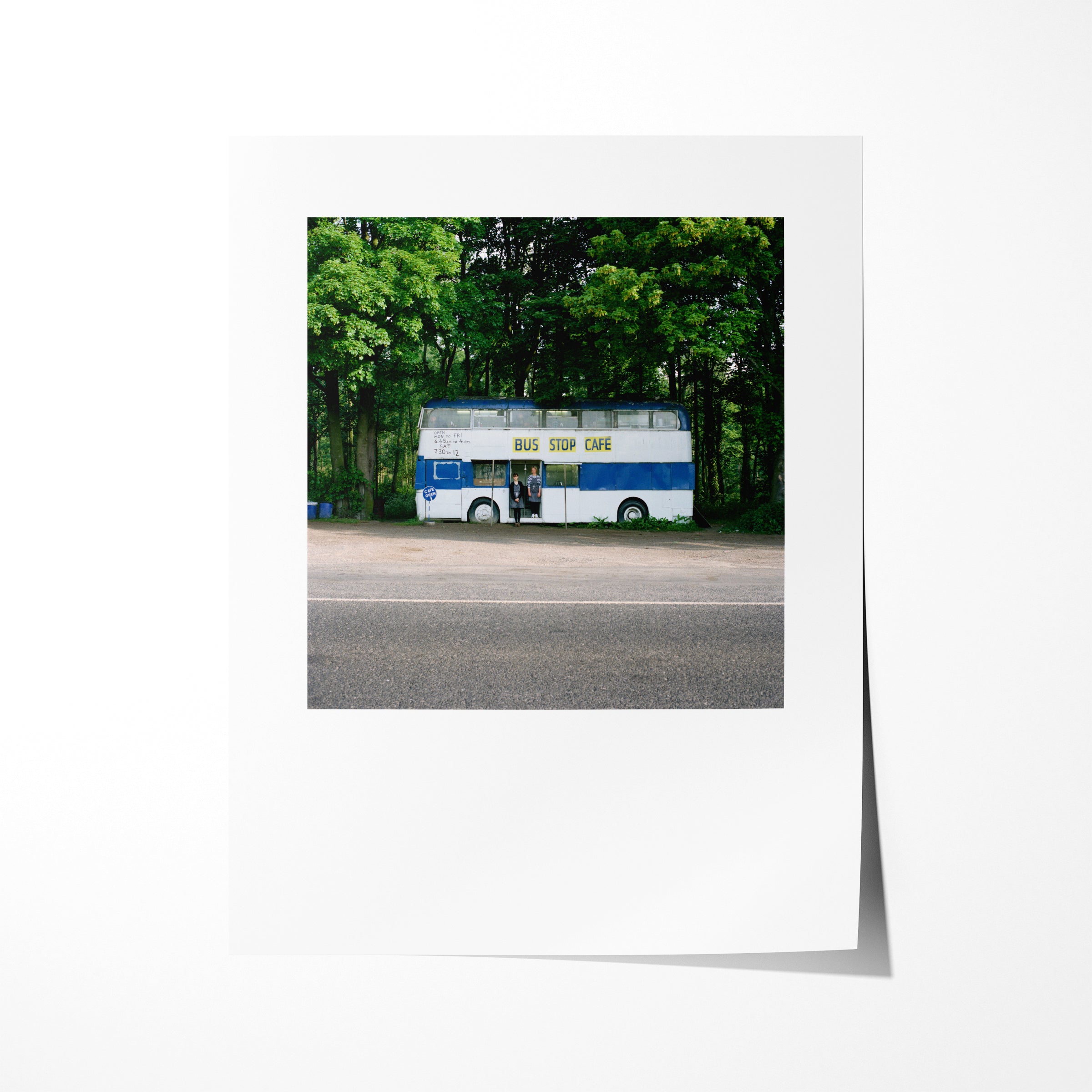 Bus Stop Café, A64, Leeds, 1980s