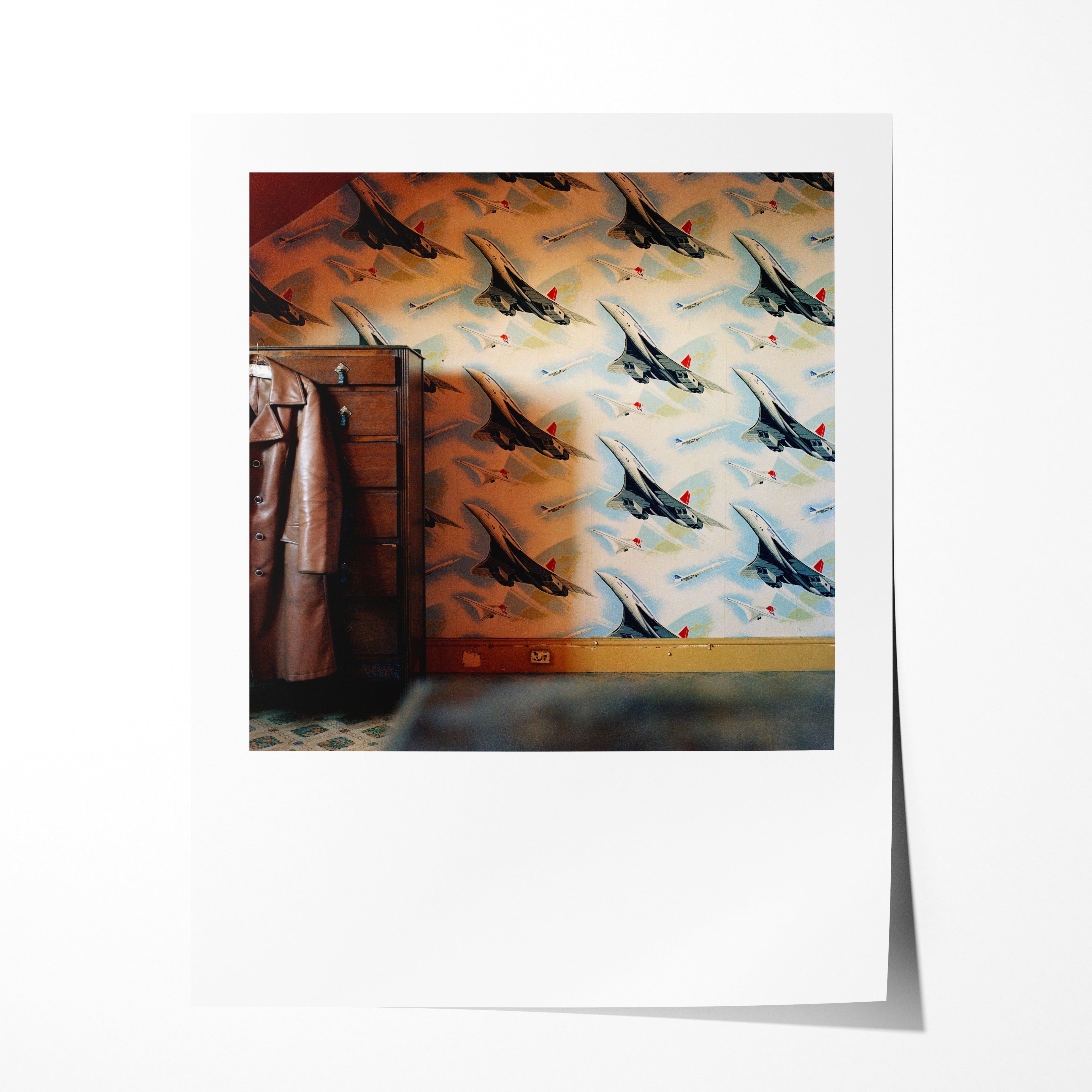 Concorde Wallpaper, Devon Road, 1970s