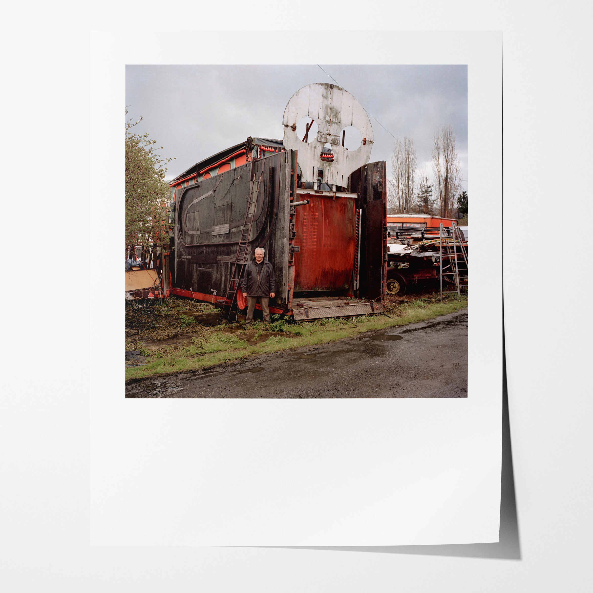 Francis Gavan, Ghost Train Ride, Pottery Fields, Leeds, Spring 2006