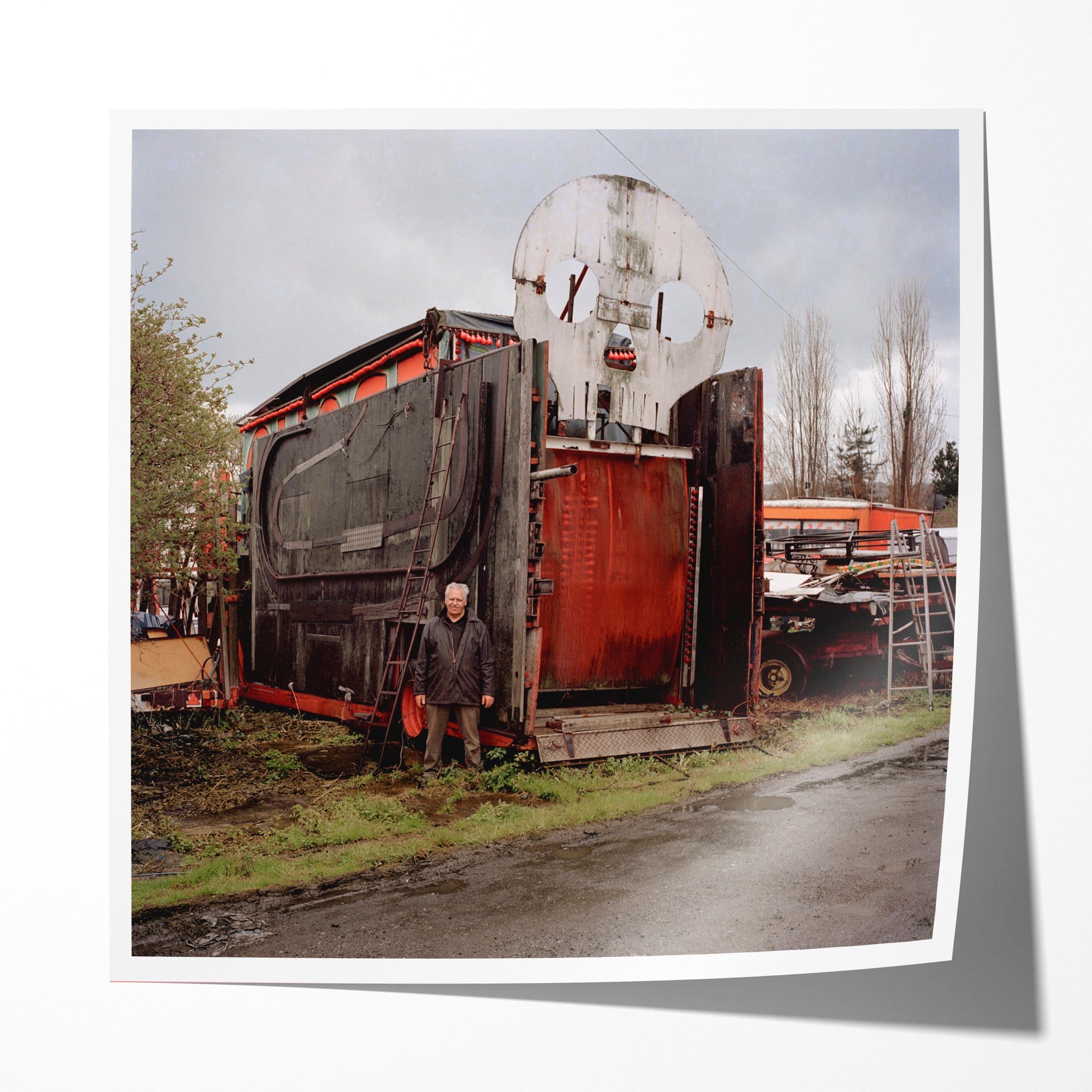 Francis Gavan, Ghost Train Ride, Pottery Fields, Leeds, Spring 2006