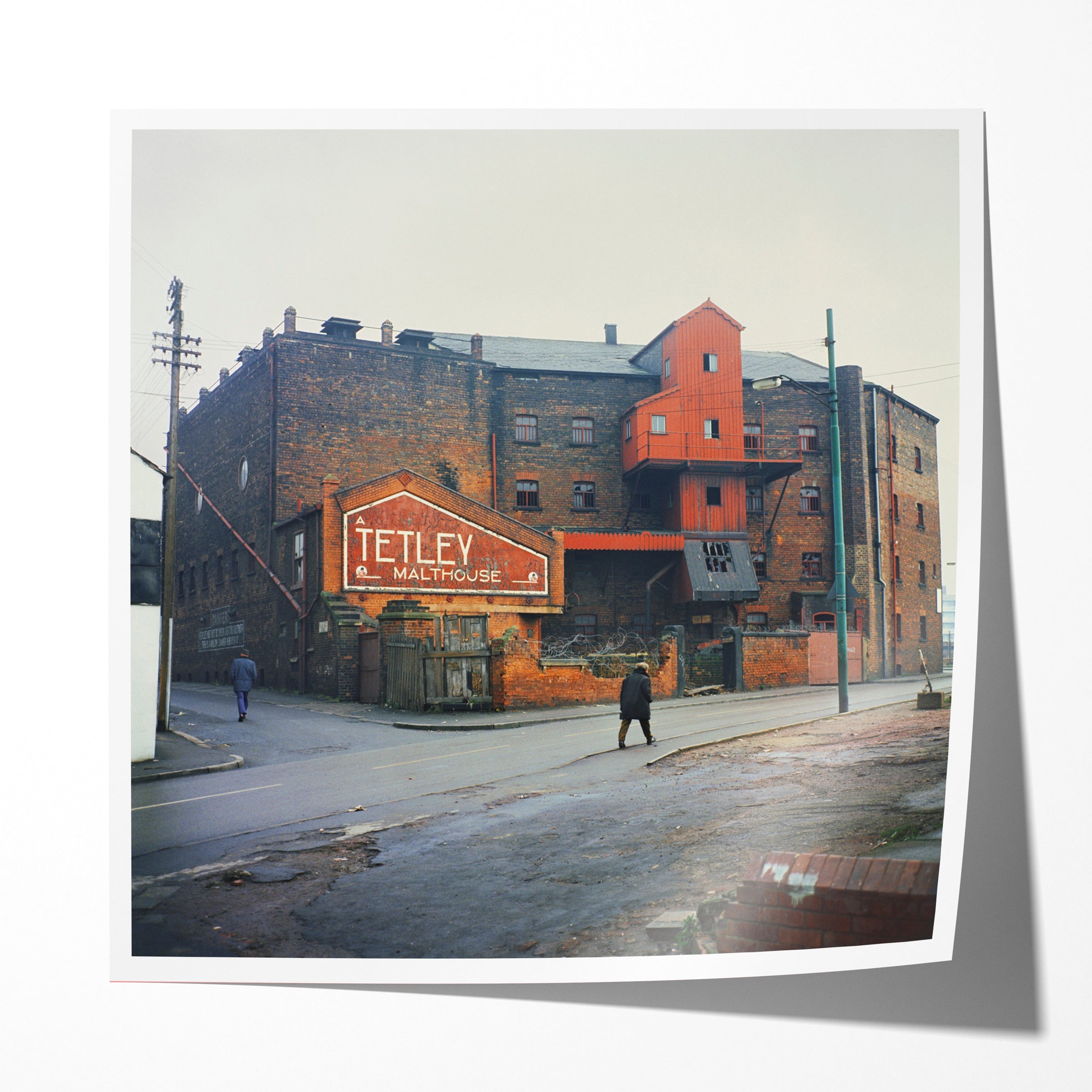 Tetley Malthouse, Mill Street, Leeds, Winter, 1973