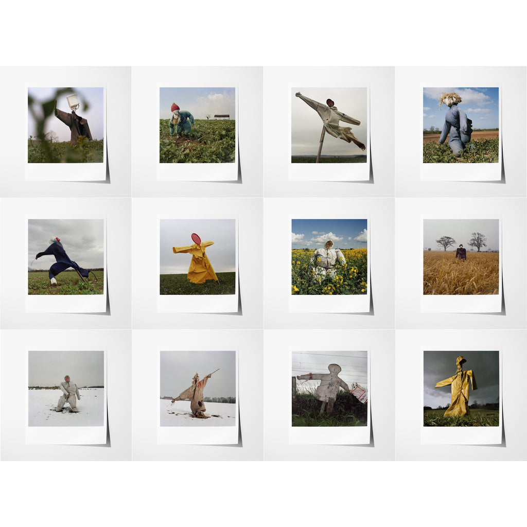 Collection of 12 Scarecrows - 10x12" Pigment Prints