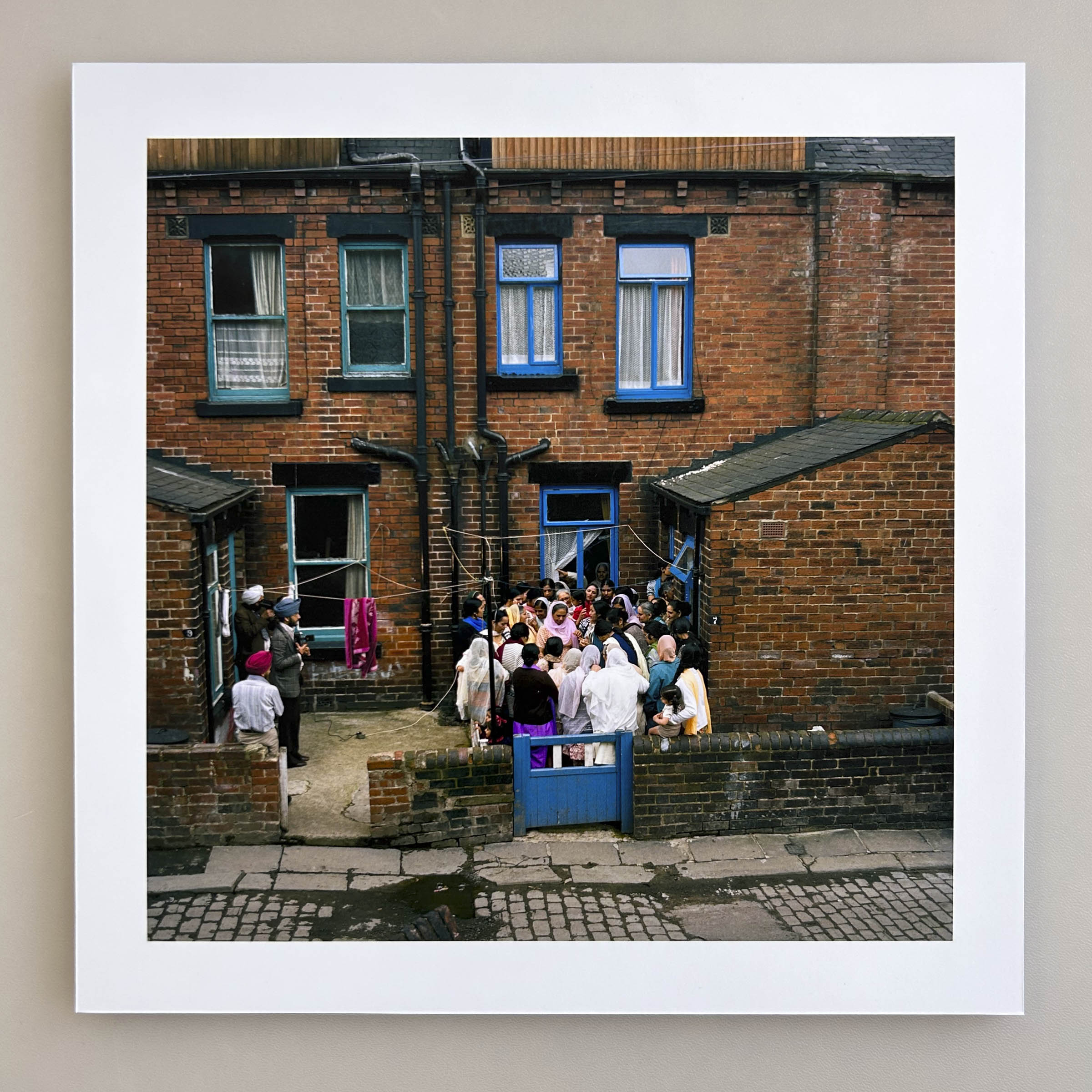 'How Many Aunties?', Back Hares Mount, Leeds, 1978 - Mounted Exhibition Print