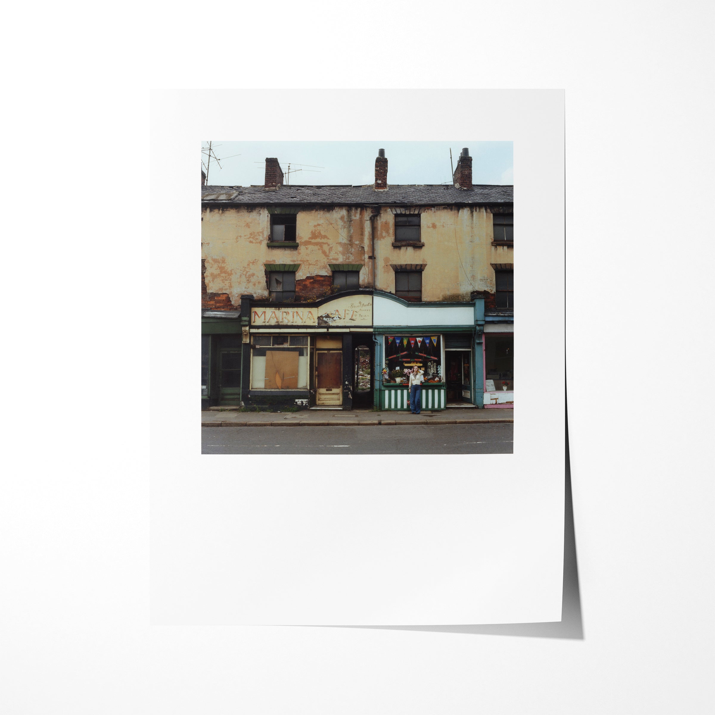 Brenda, Meadow Street, Sheffield, 1978 - Reproduction Print