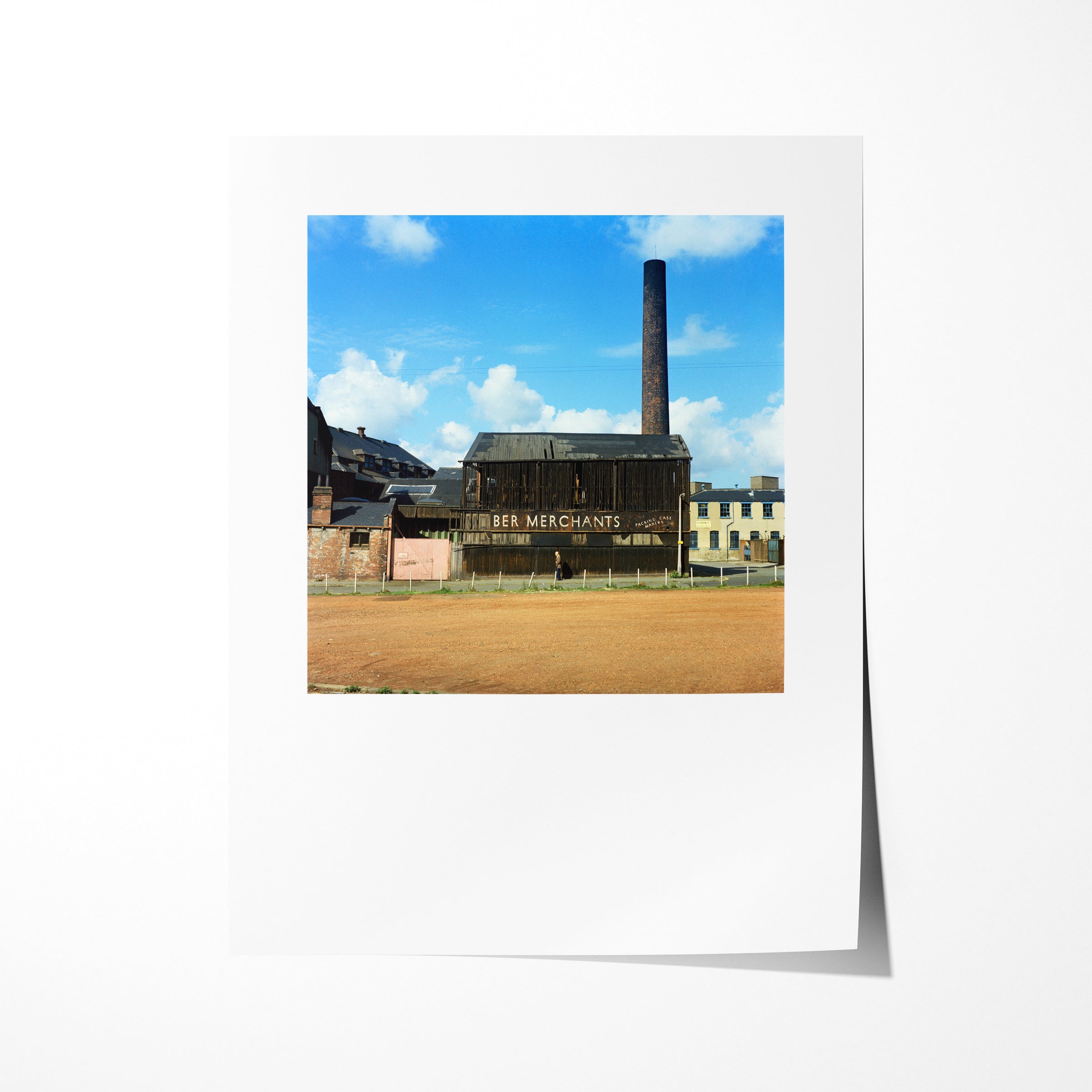 Timber Merchants, Lisbon Street, Leeds, 1970s - Reproduction Print