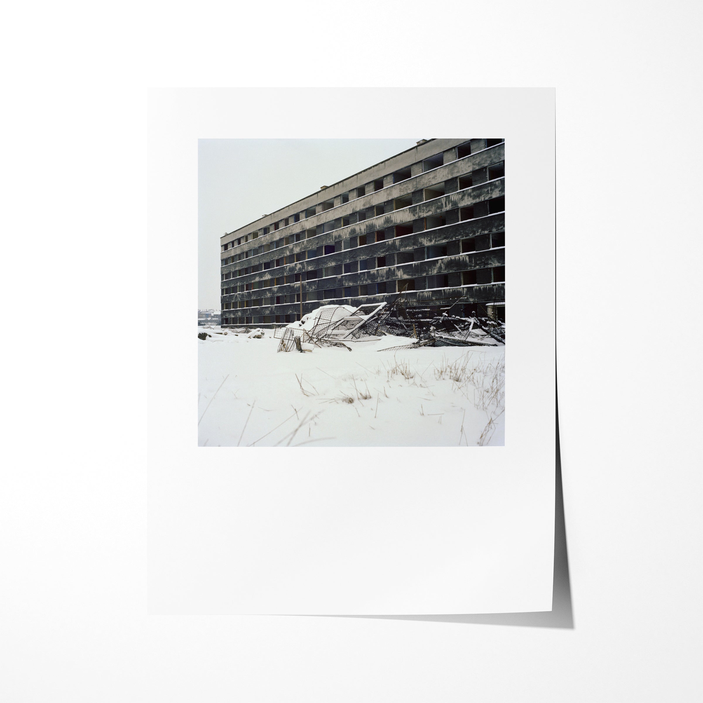 Thoresby House, Quarry Hill Flats, Leeds, 1978 - Reproduction Print