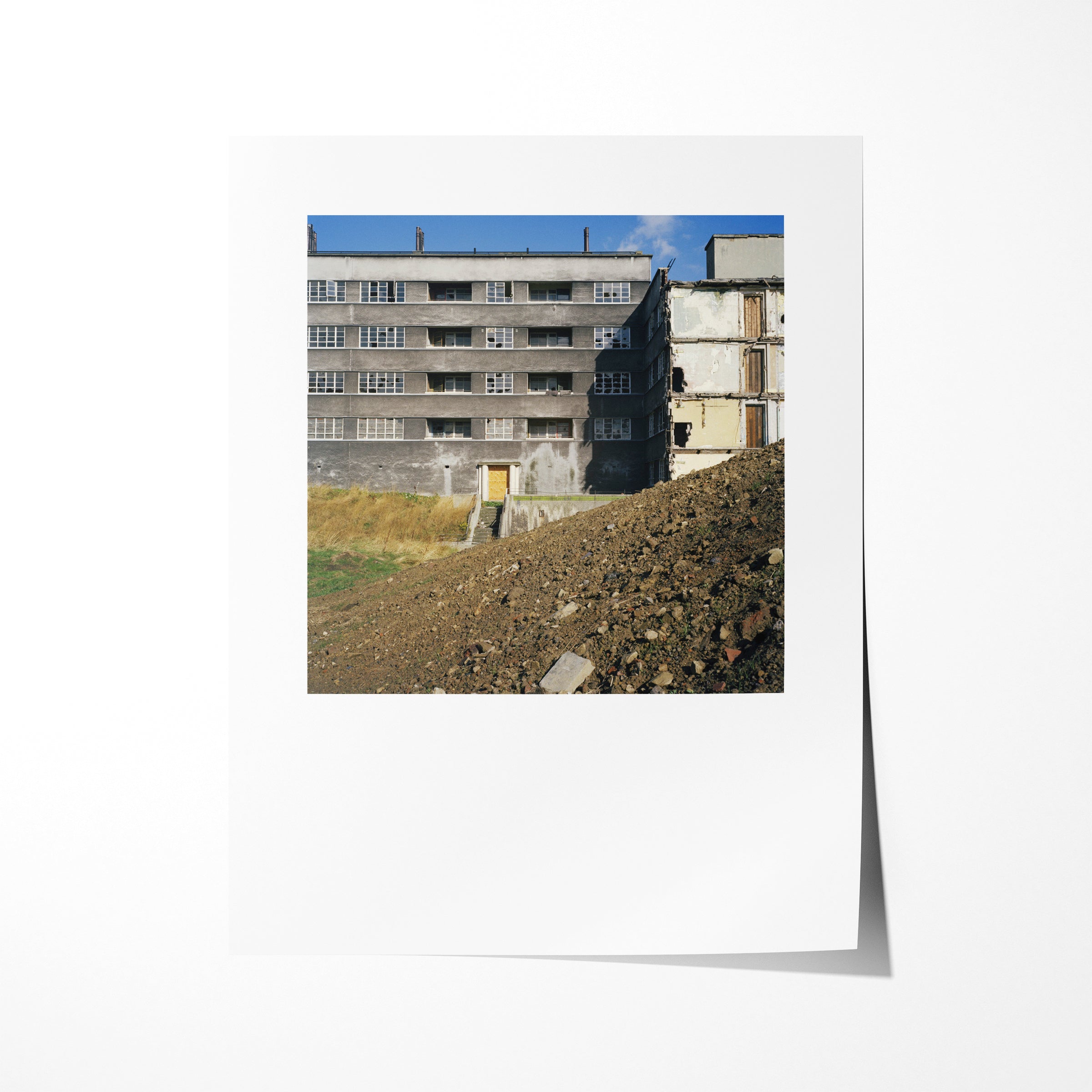 Lupton House, Quarry Hill Flats, Leeds, 1978 - Reproduction Print