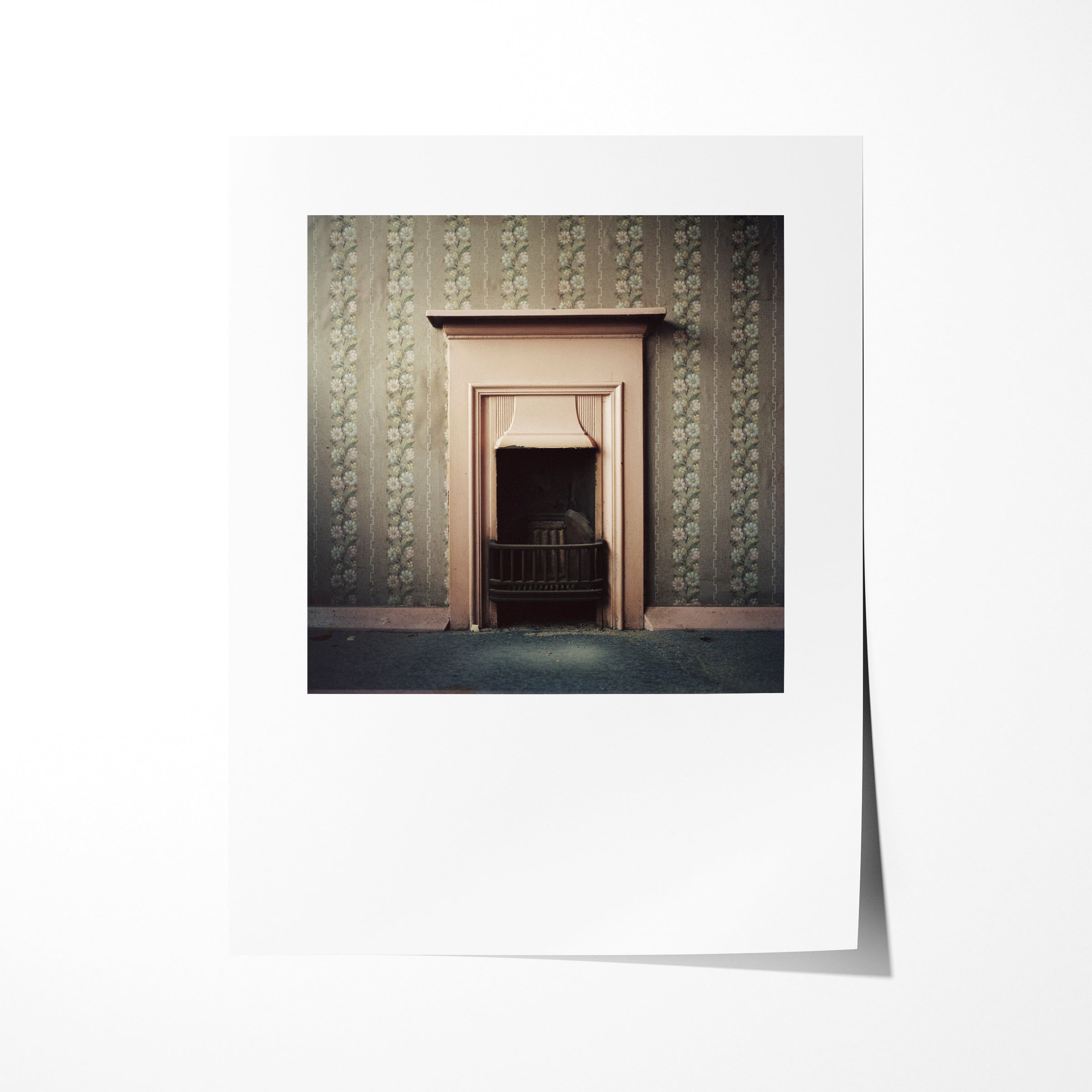 Fireplace, Quarry Hill Flats, Leeds, 1978 - 7x9" Print