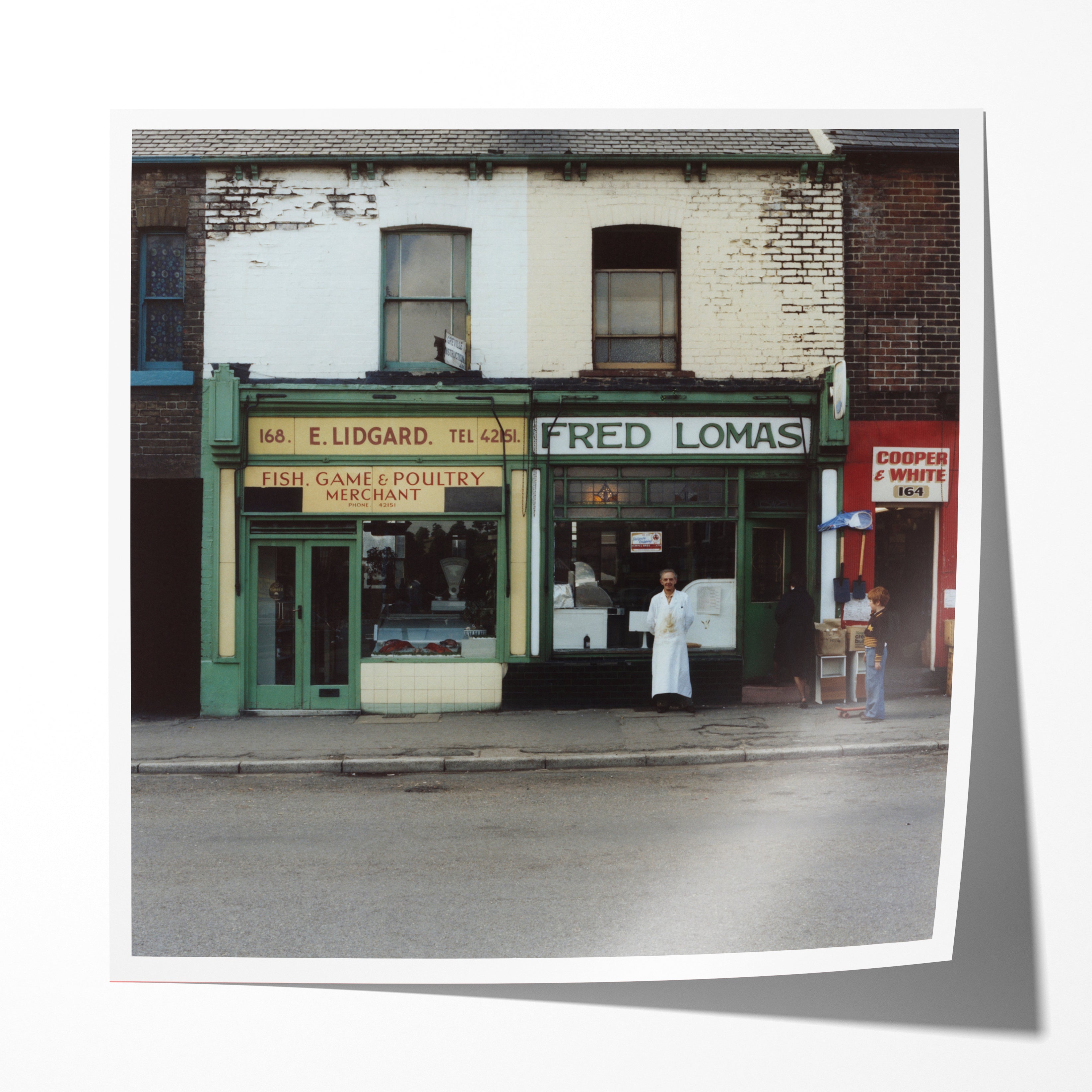 Fred Lomas, Main Road, Sheffield, 1978