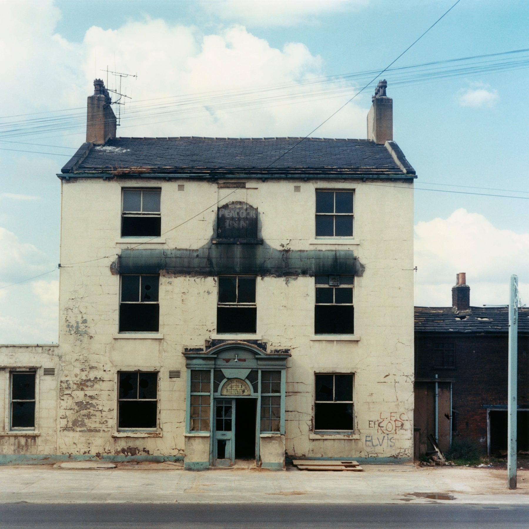 The New Peacock Inn, Elland Road, Leeds, 1974 - 7x9" Print