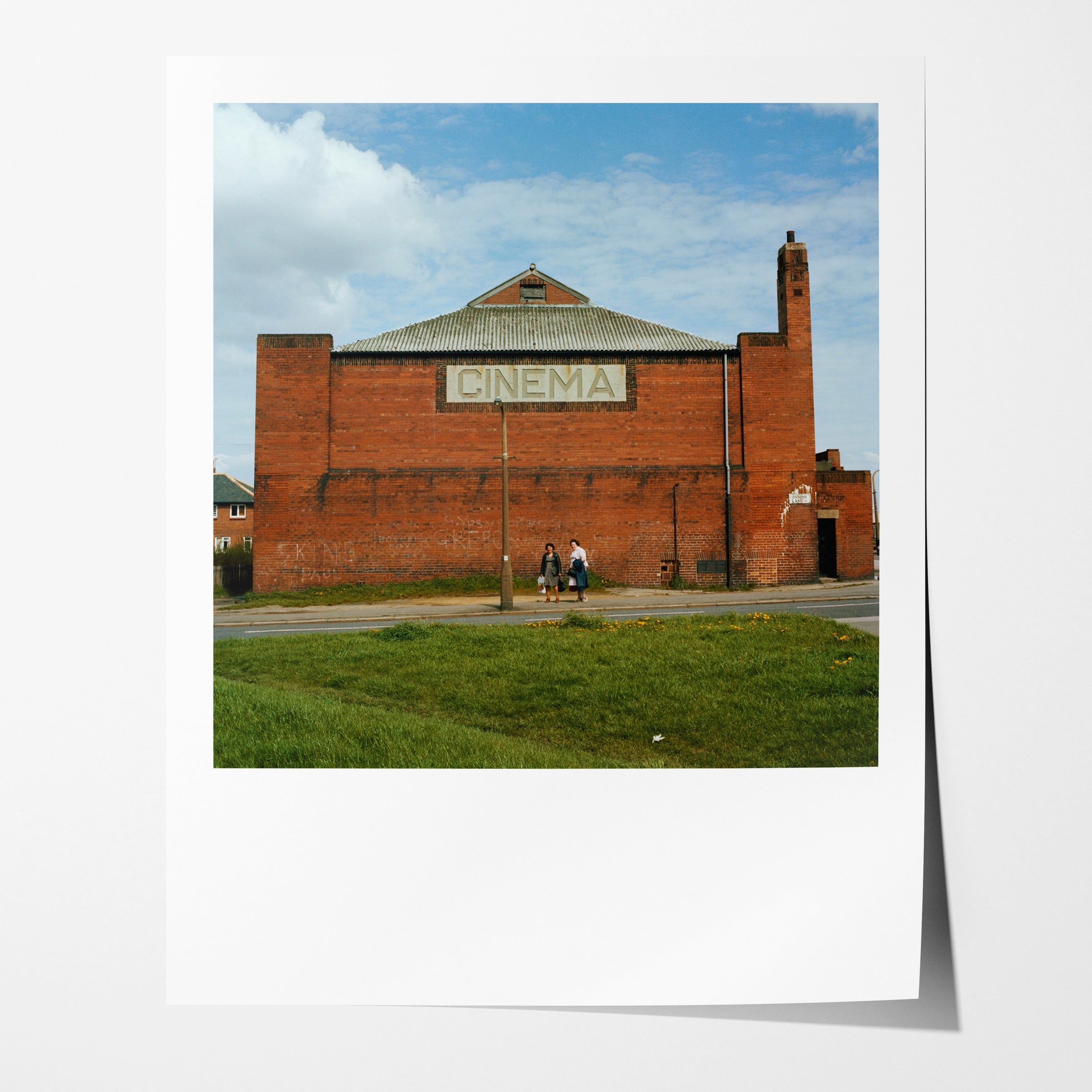 Two anonymous ladies, Tivoli Cinema, Acre Road, Leeds, 1976 - 7x9" Pigment Print