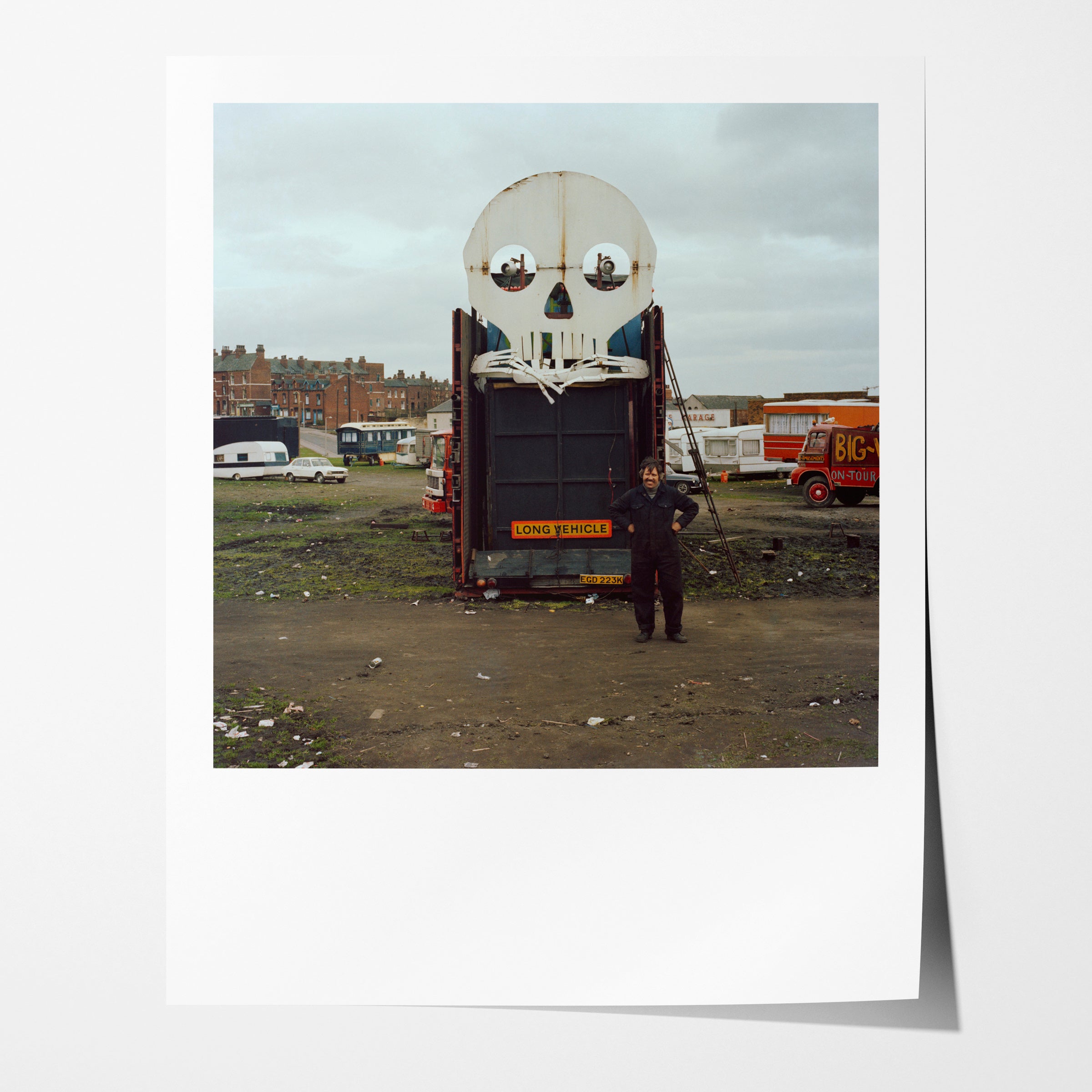 Francis Gavan, Ghost Train Man, Woodhouse Moor, Leeds, 1977