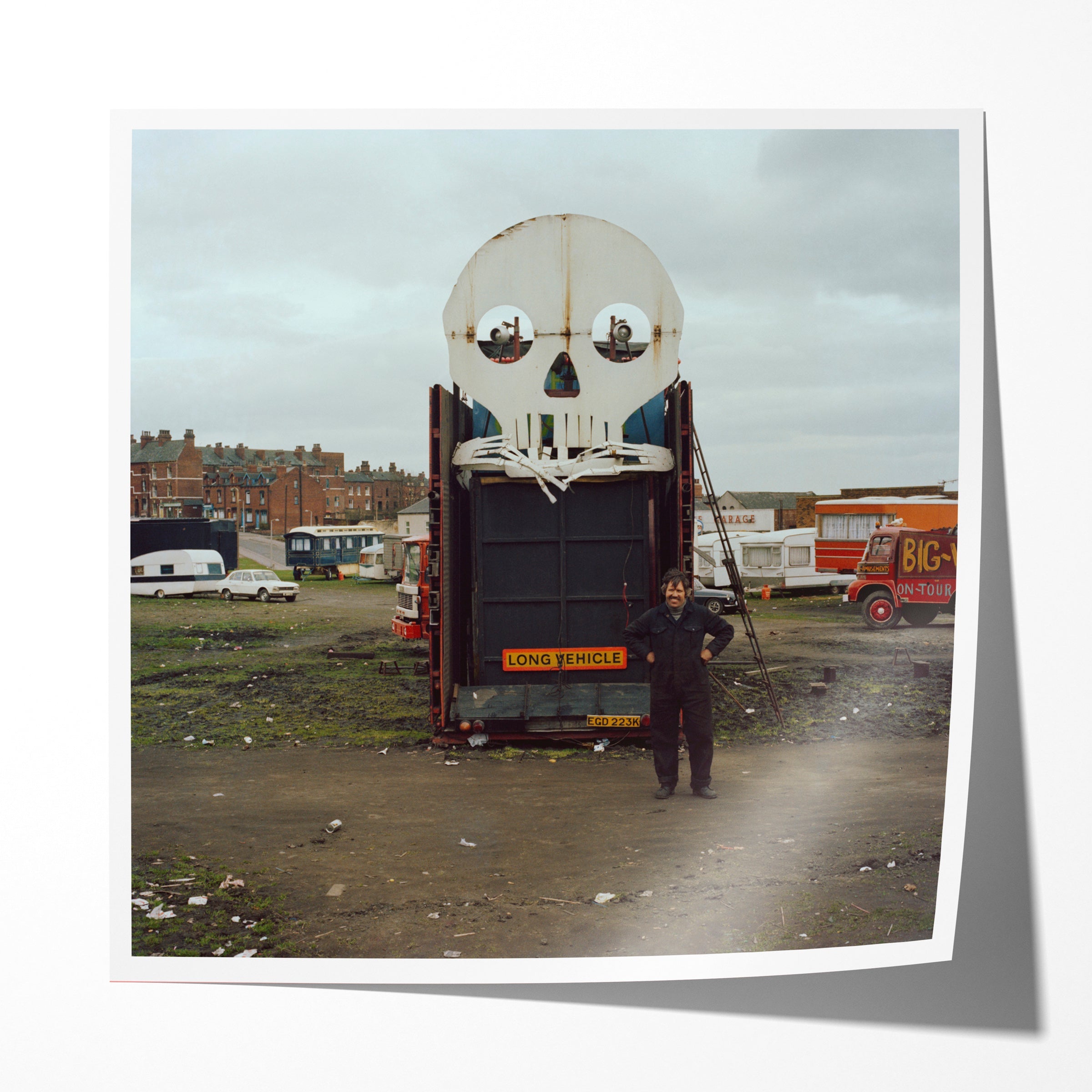 Francis Gavan, Ghost Train Man, Woodhouse Moor, Leeds, 1977