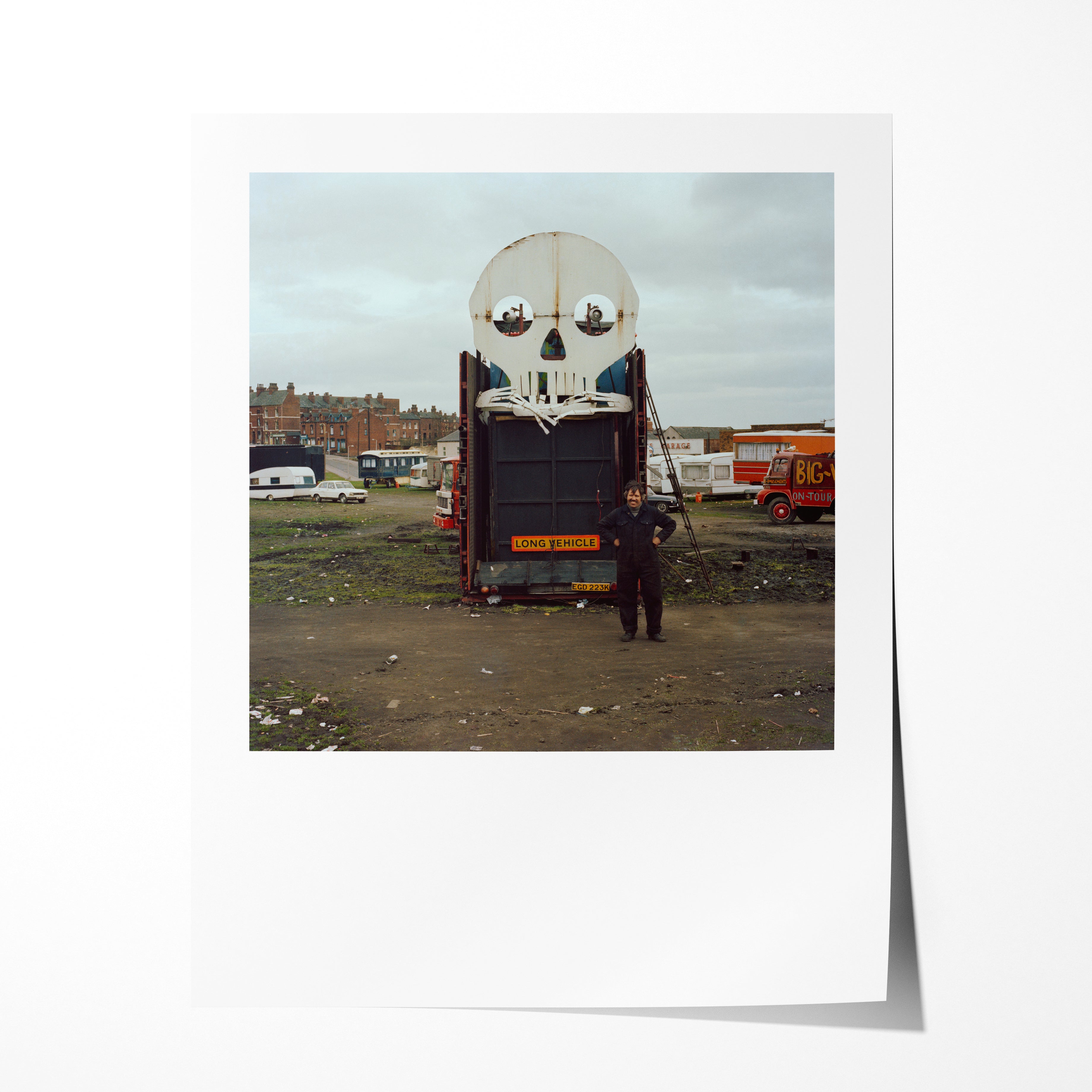 Francis Gavan, Ghost Train Man, Woodhouse Moor, Leeds, 1977