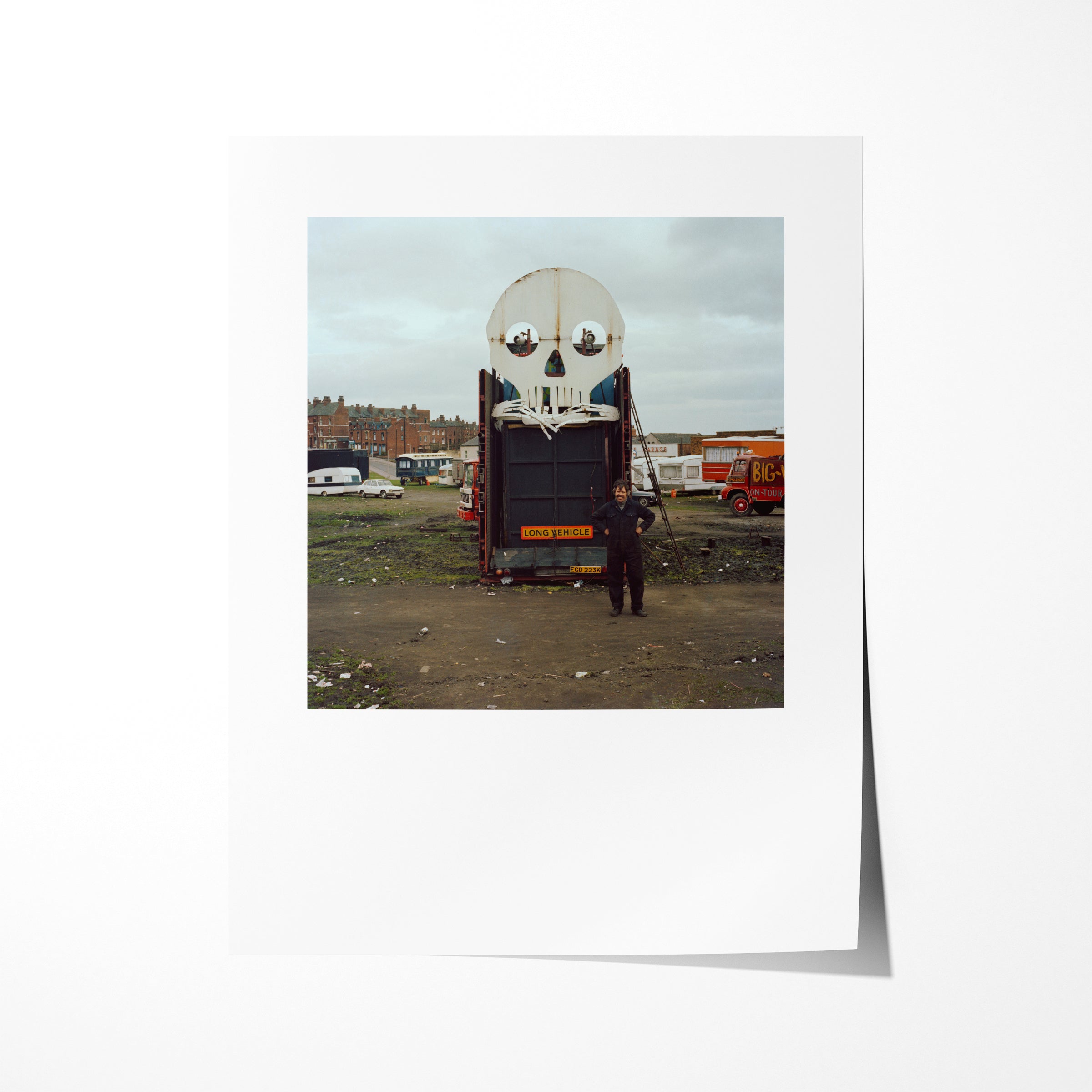 Francis Gavan, Ghost Train Man, Woodhouse Moor, Leeds, 1977