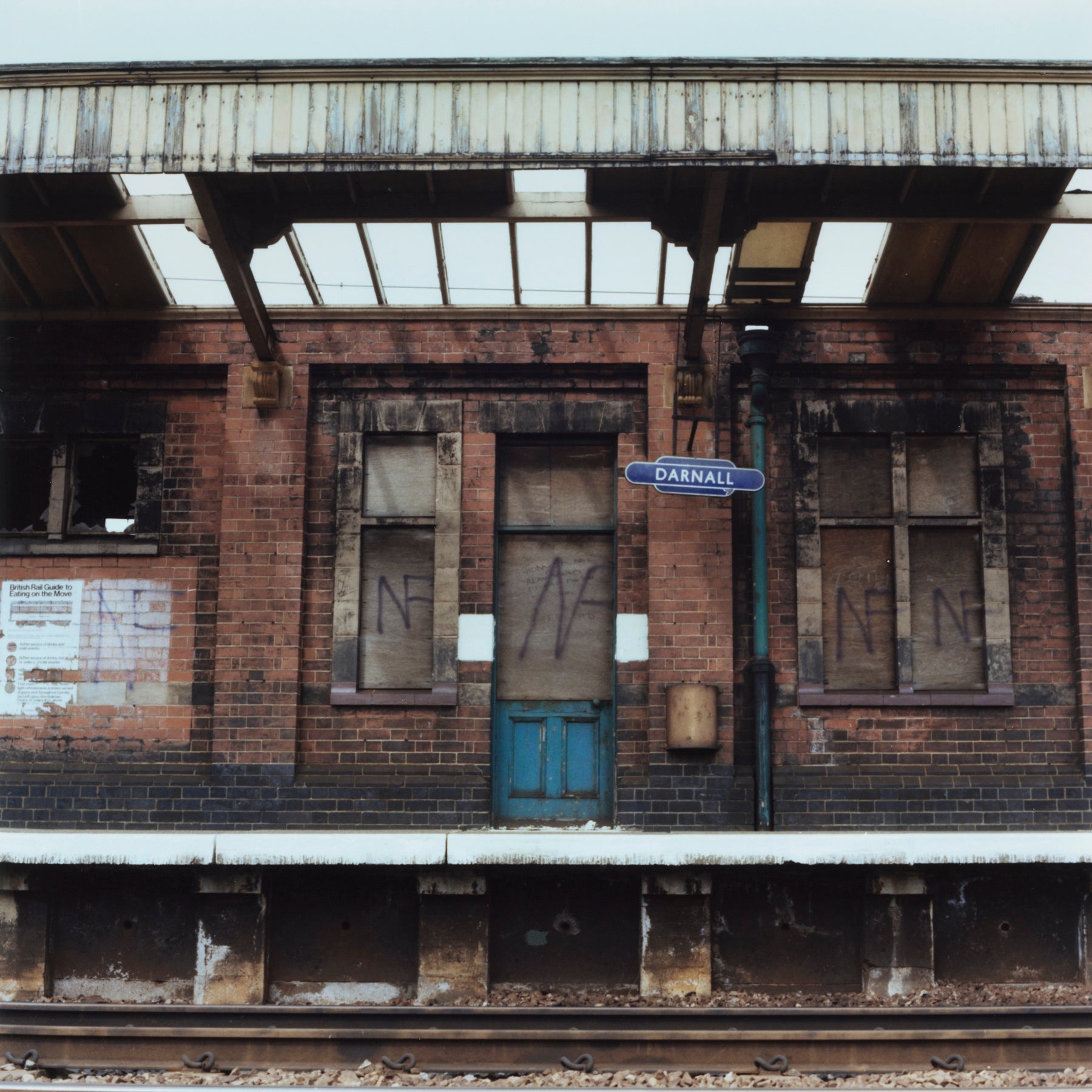 Darnall Station, Sheffield, 1978 - 7x9" Print