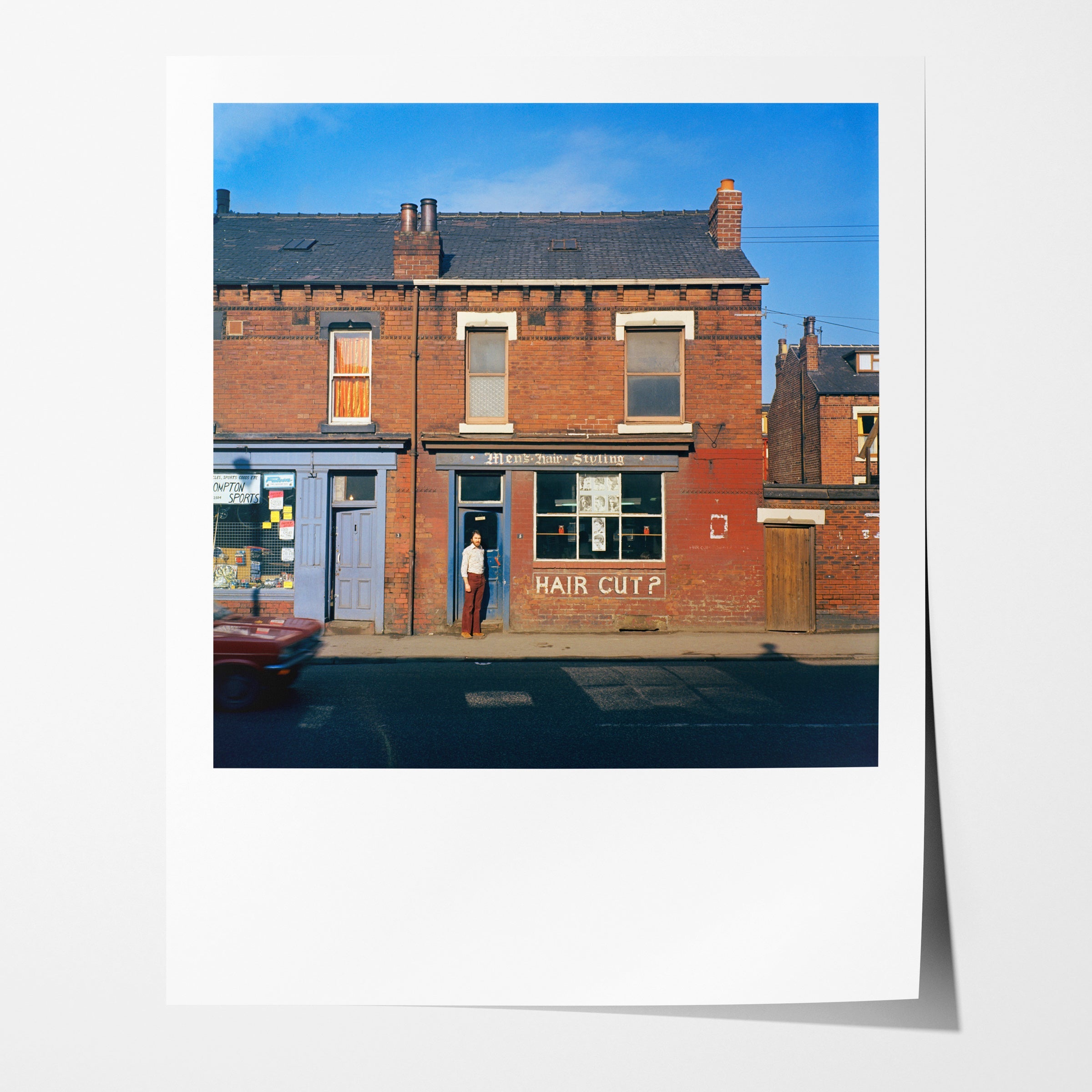 'Hair cut?', Compton Road, Leeds, 1970s