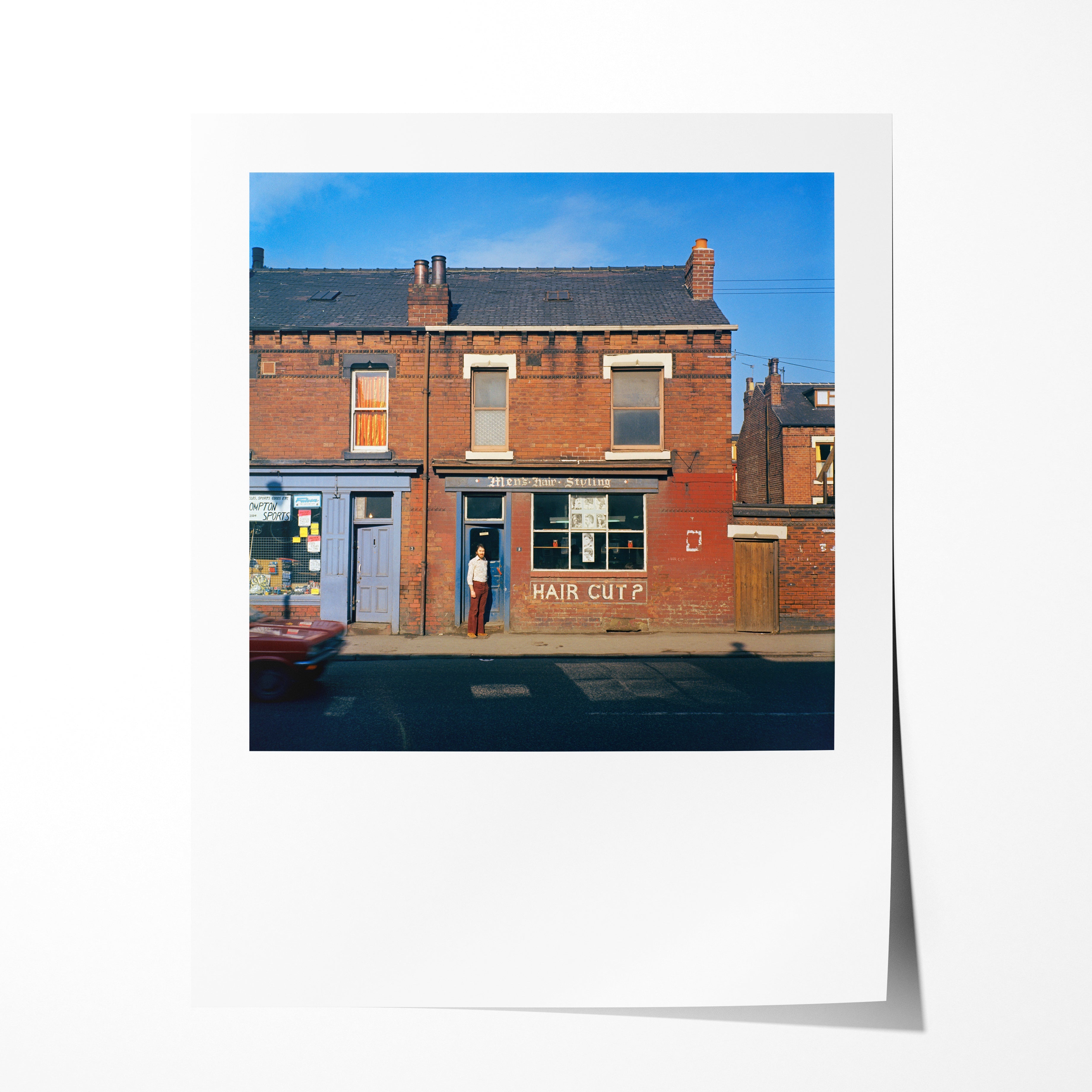 'Hair cut?', Compton Road, Leeds, 1970s