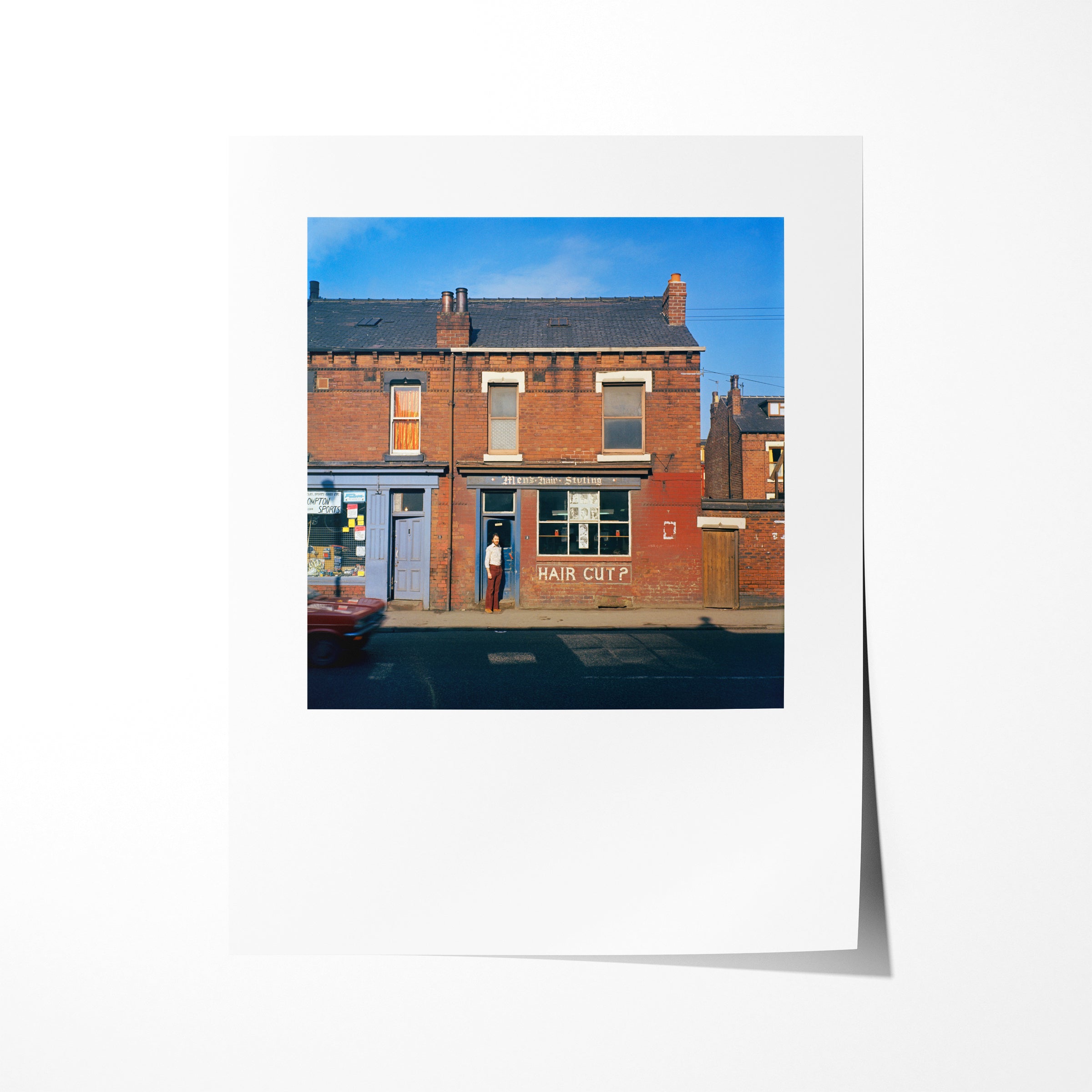 'Hair cut?', Compton Road, Leeds, 1970s