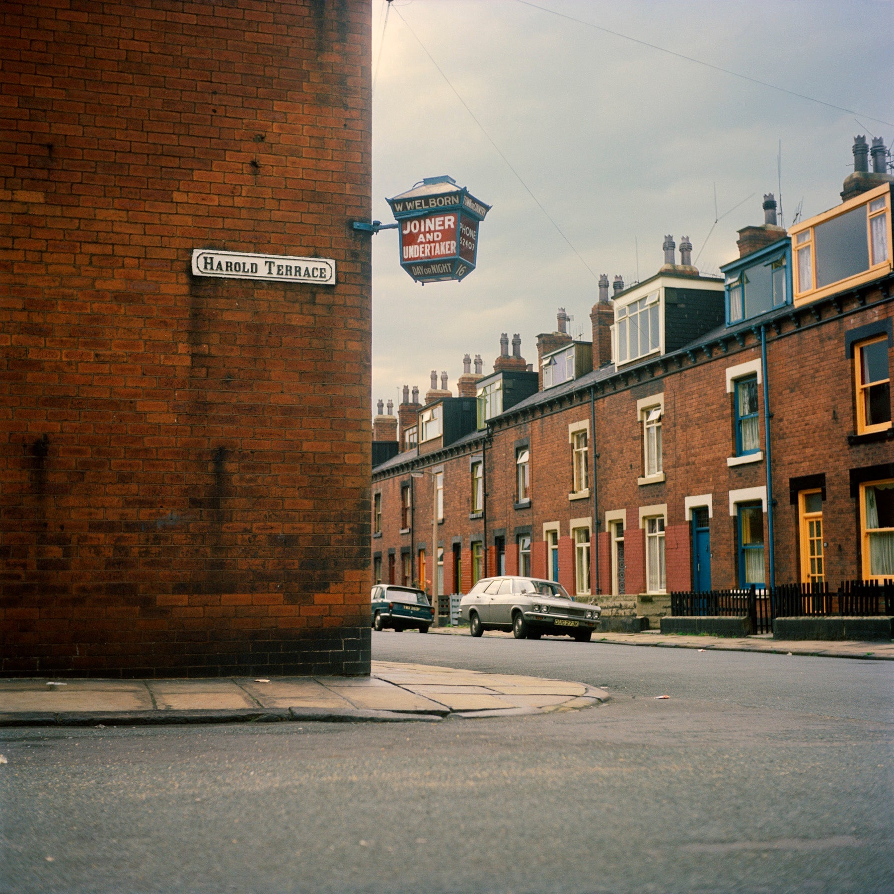 Harold terrace, Leeds, 1970s - 7x9" Print