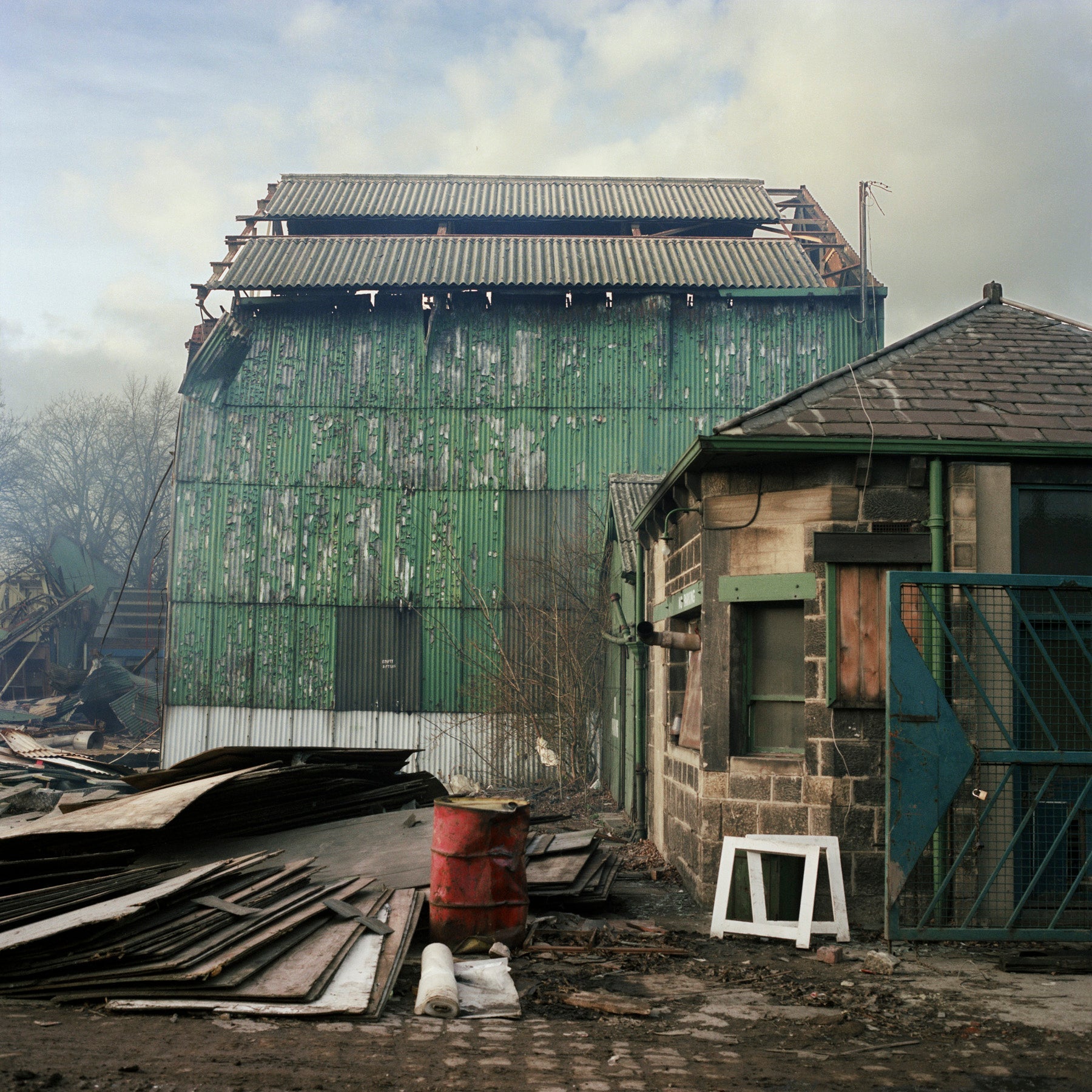 Tin Shed, Town Street, Leeds, 1970s - Reproduction Print