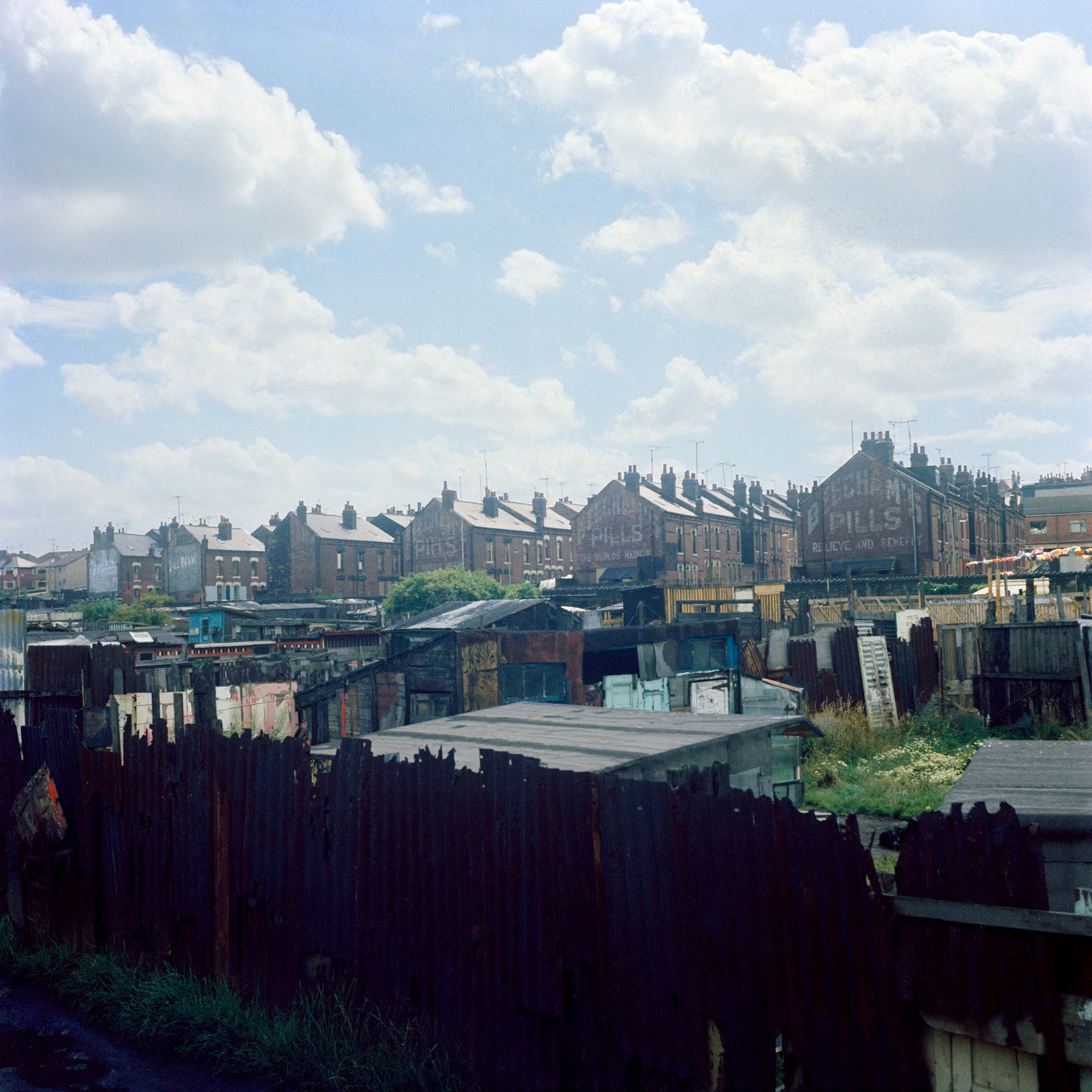 Hunslet Moor, Leeds, 1970s - Reproduction Print