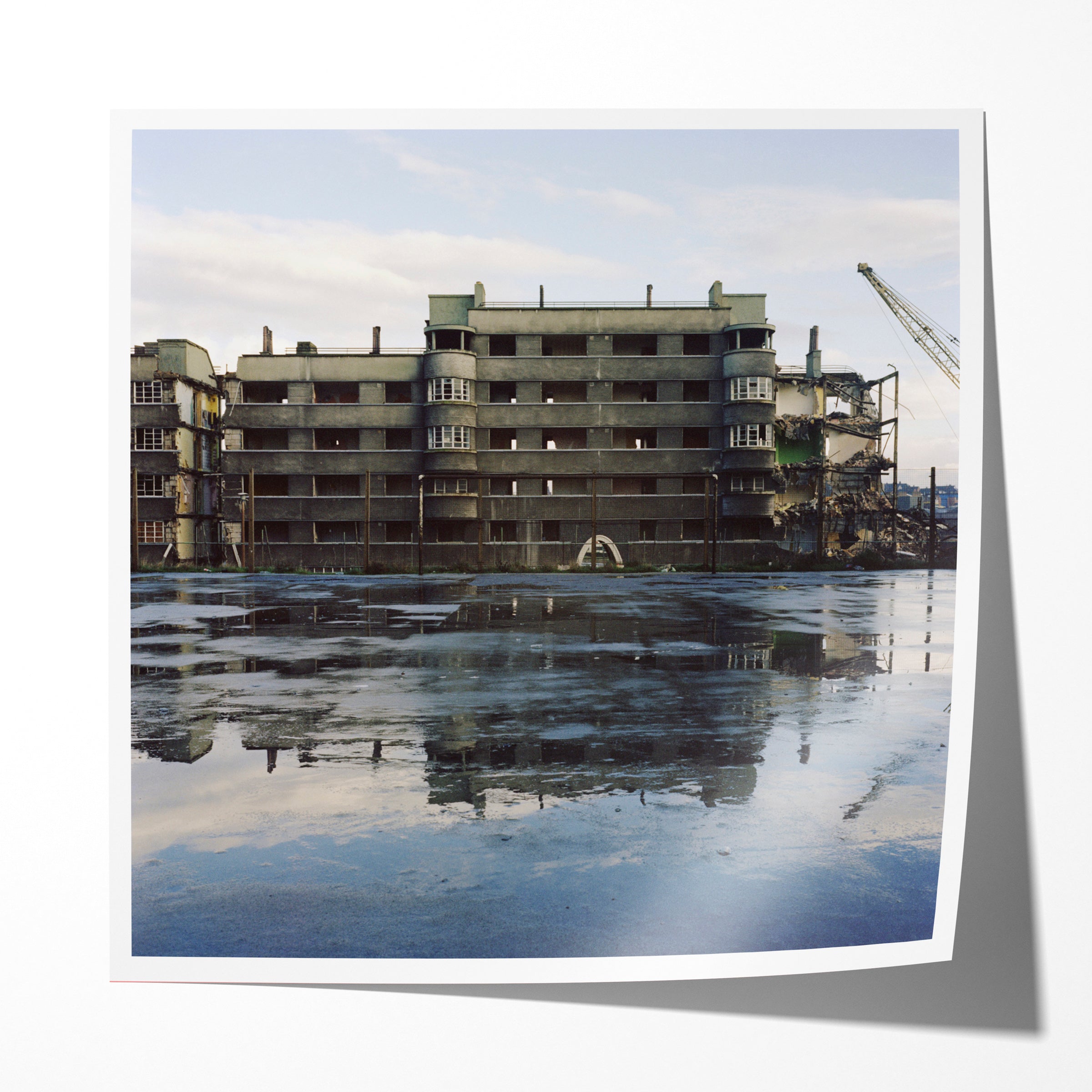 Wright house, Quarry Hill Flats, Leeds, 1978