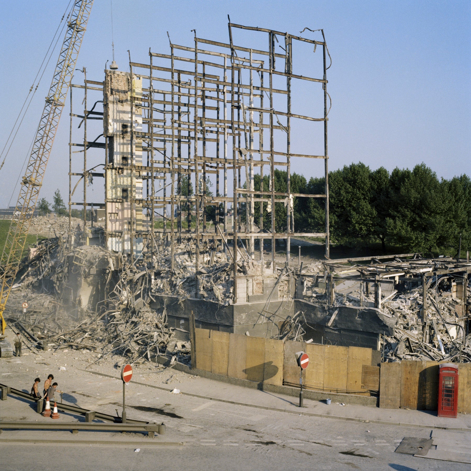 Kitson House, Quarry Hill Flats, Leeds, 1978 - Reproduction Print