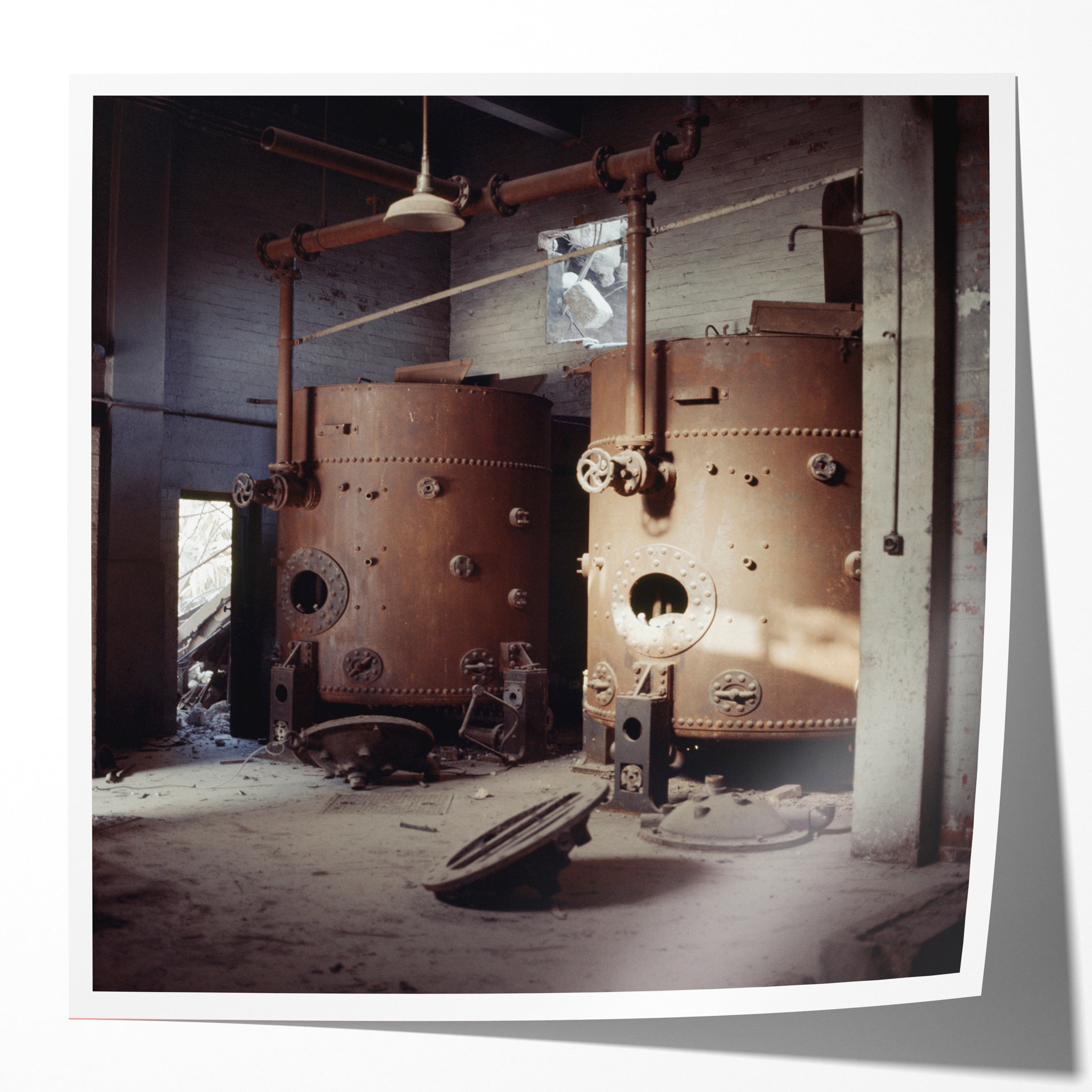 Boiler House, Refuse Disposal Plant, Quarry Hill Flats, Leeds, 1978