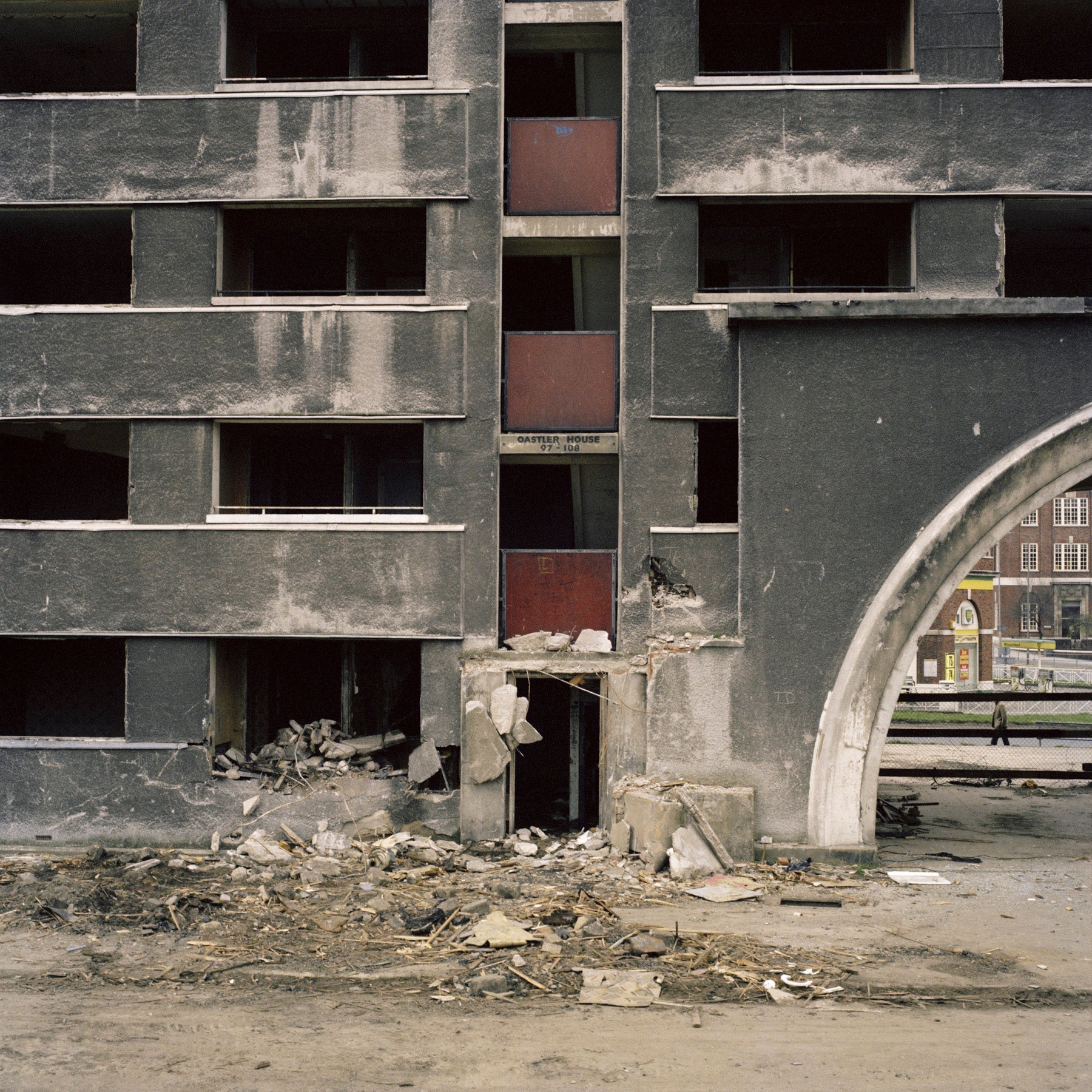 Oastler House, Quarry Hill Flats, Leeds, 1978 - Reproduction Print