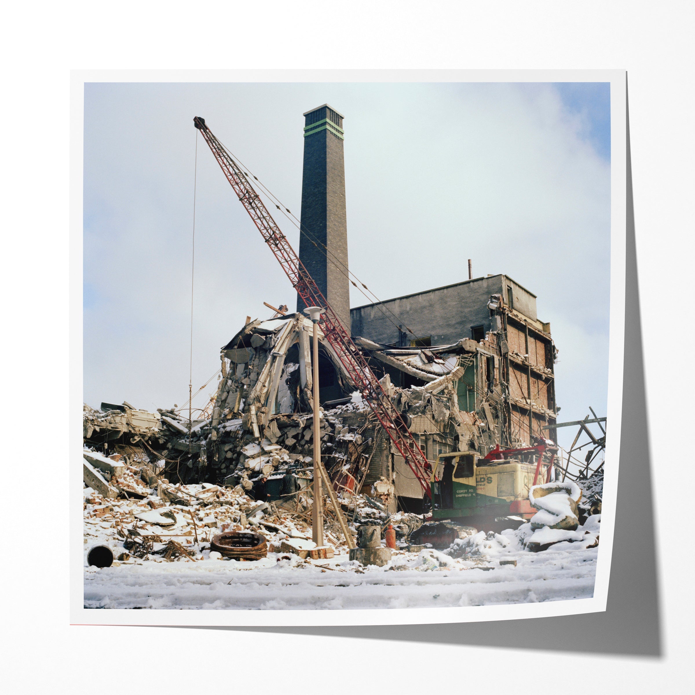 Refuse Disposal Plant, Quarry Hill Flats, Leeds, 1978