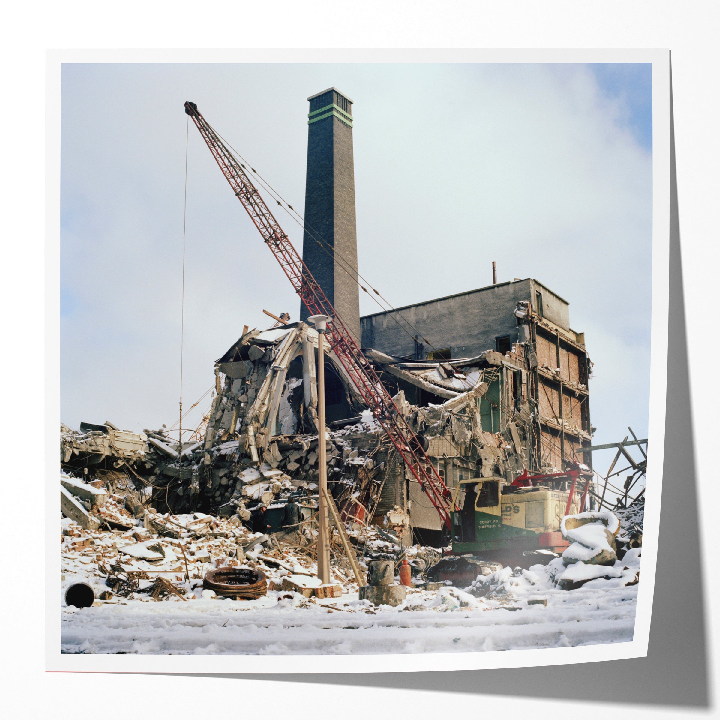 Refuse Disposal Plant, Quarry Hill Flats, Leeds, 1978