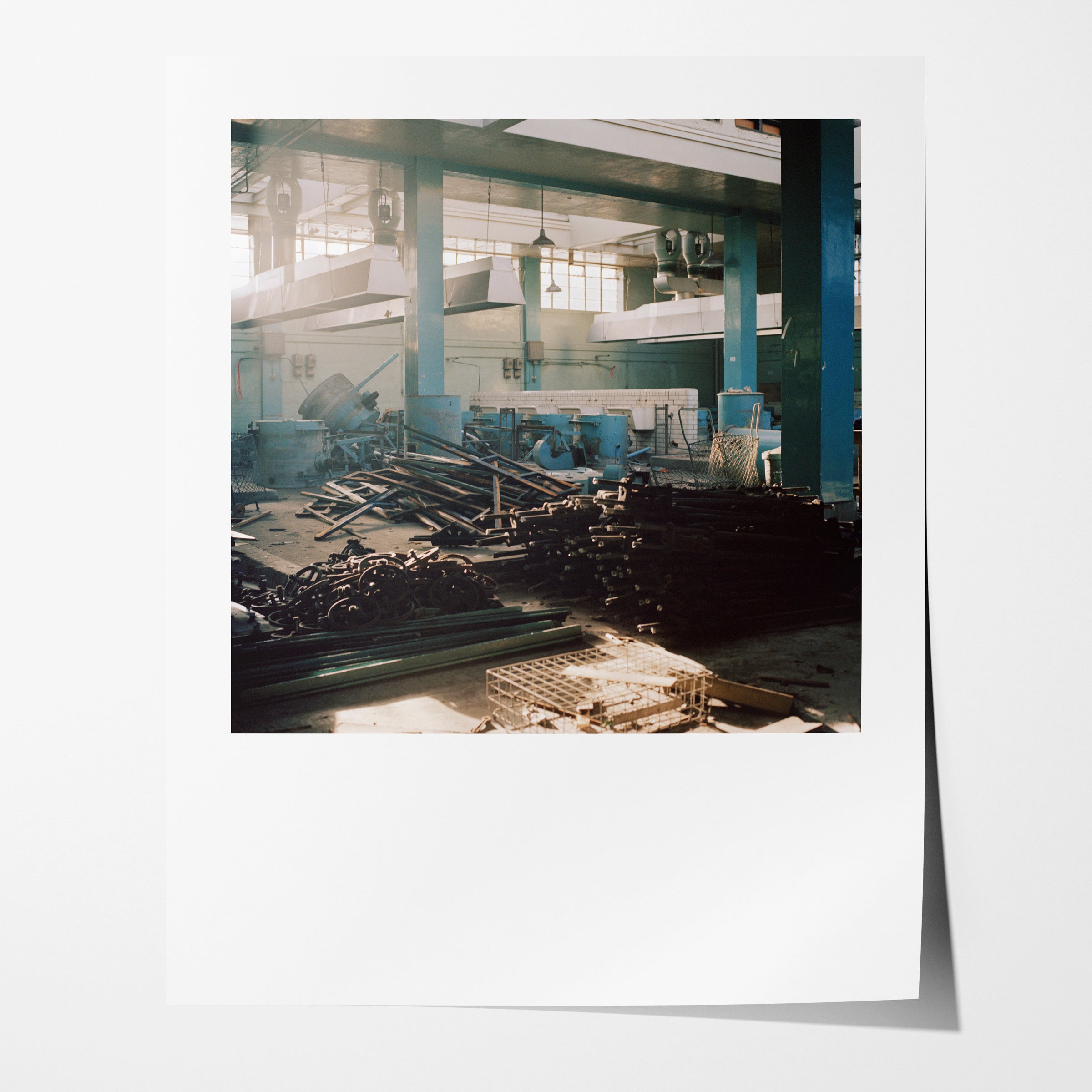 Laundry interior, Quarry Hill Flats, Leeds, 1978