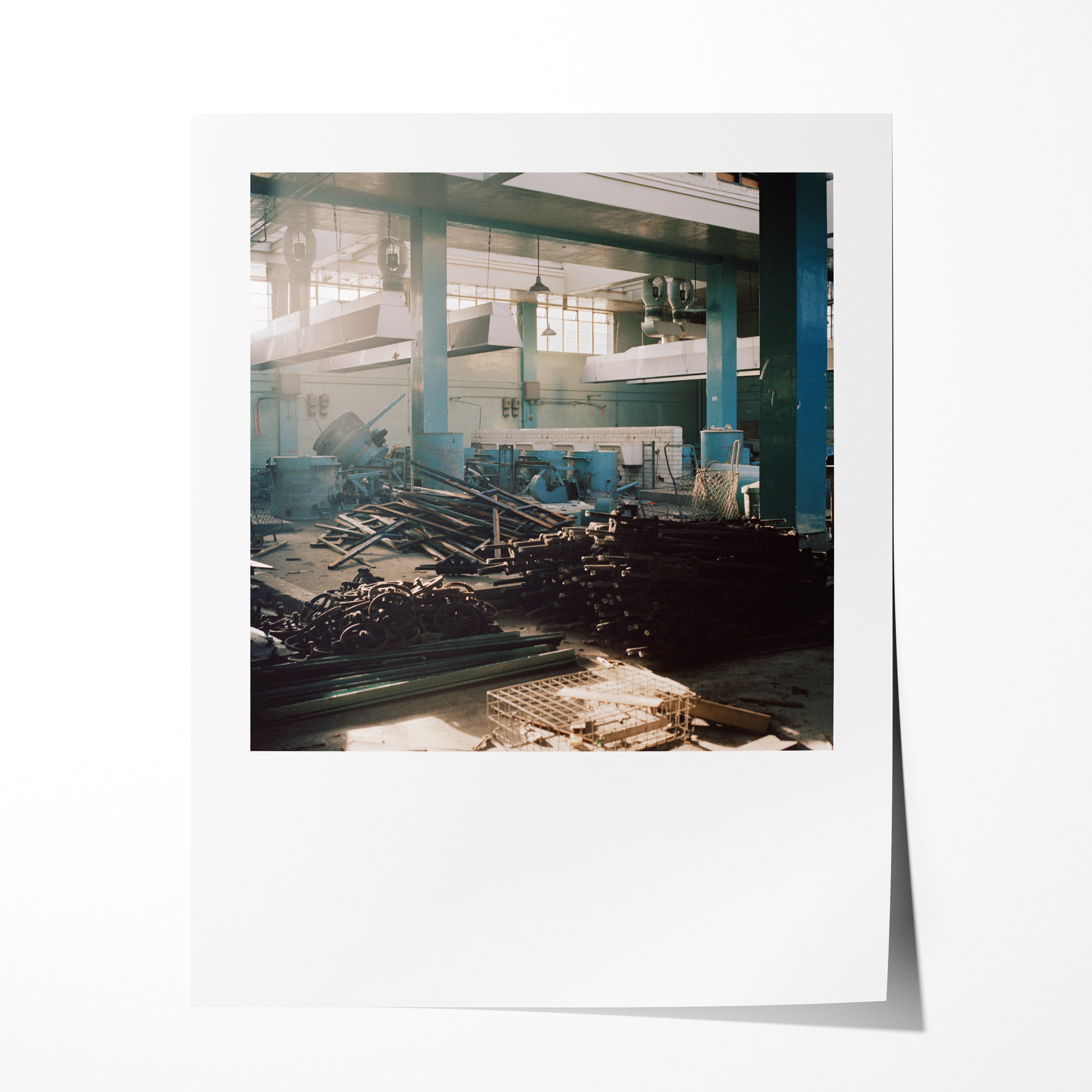 Laundry interior, Quarry Hill Flats, Leeds, 1978