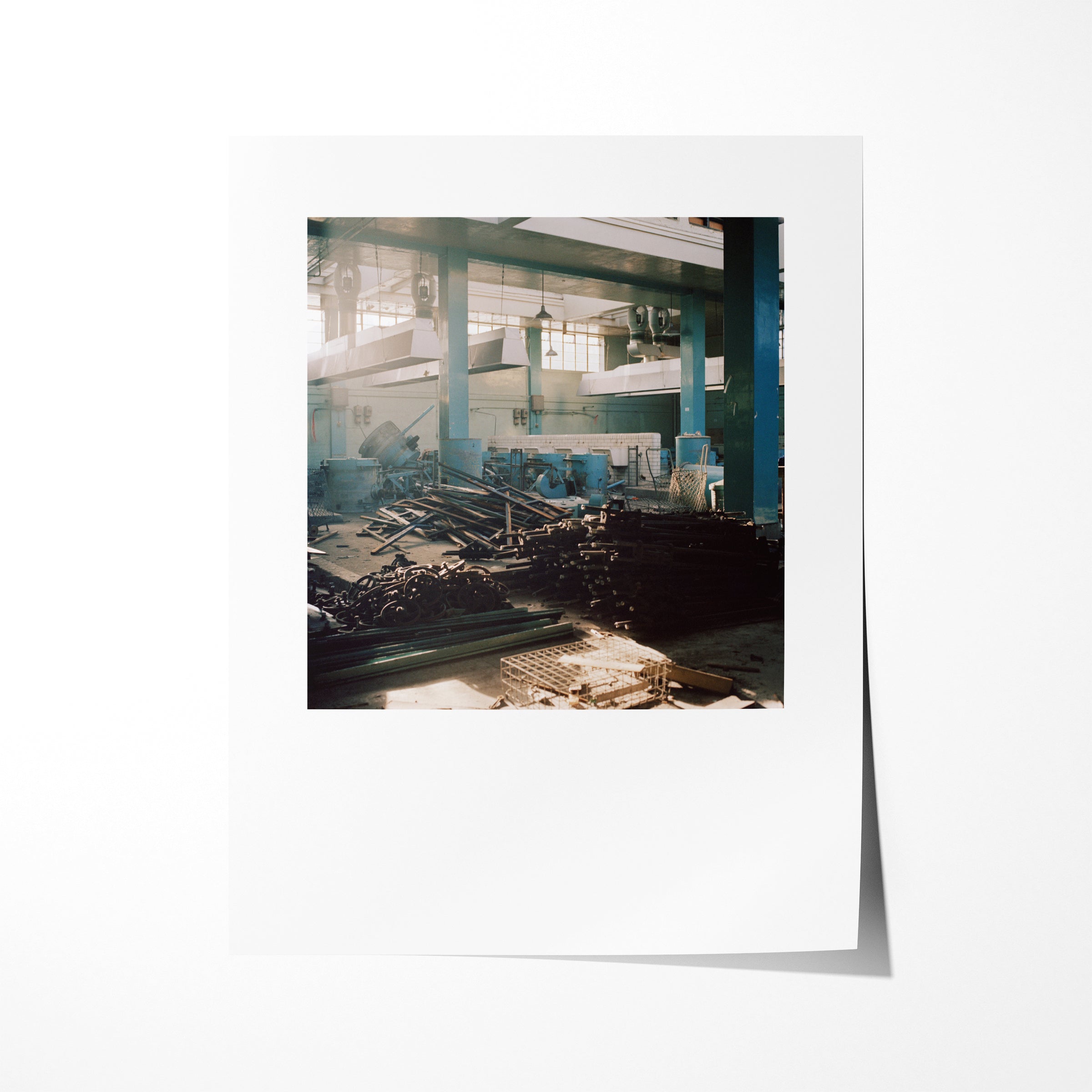 Laundry interior, Quarry Hill Flats, Leeds, 1978