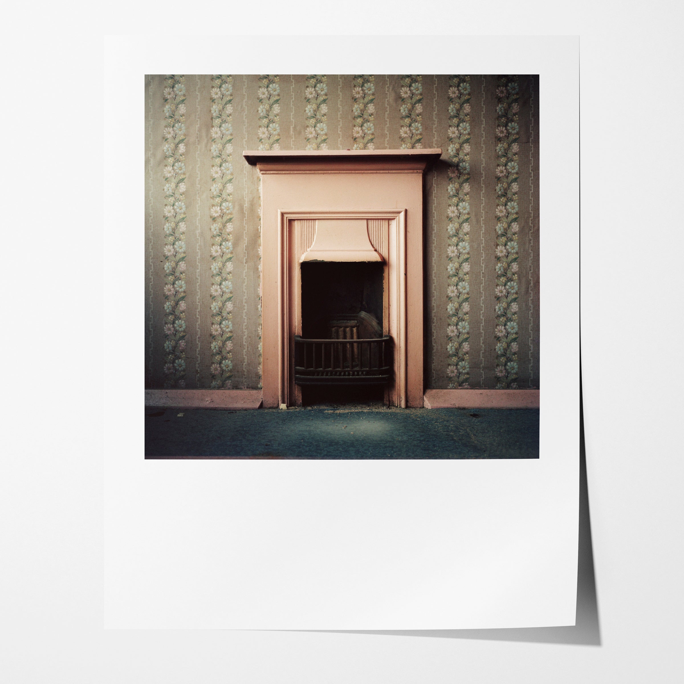 Fireplace, Quarry Hill Flats, Leeds, 1978