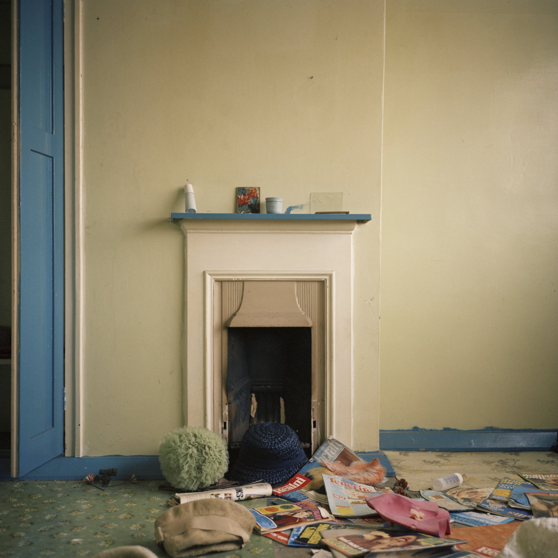 Fireplace, Quarry Hill Flats, Leeds, 1978 - Reproduction Print