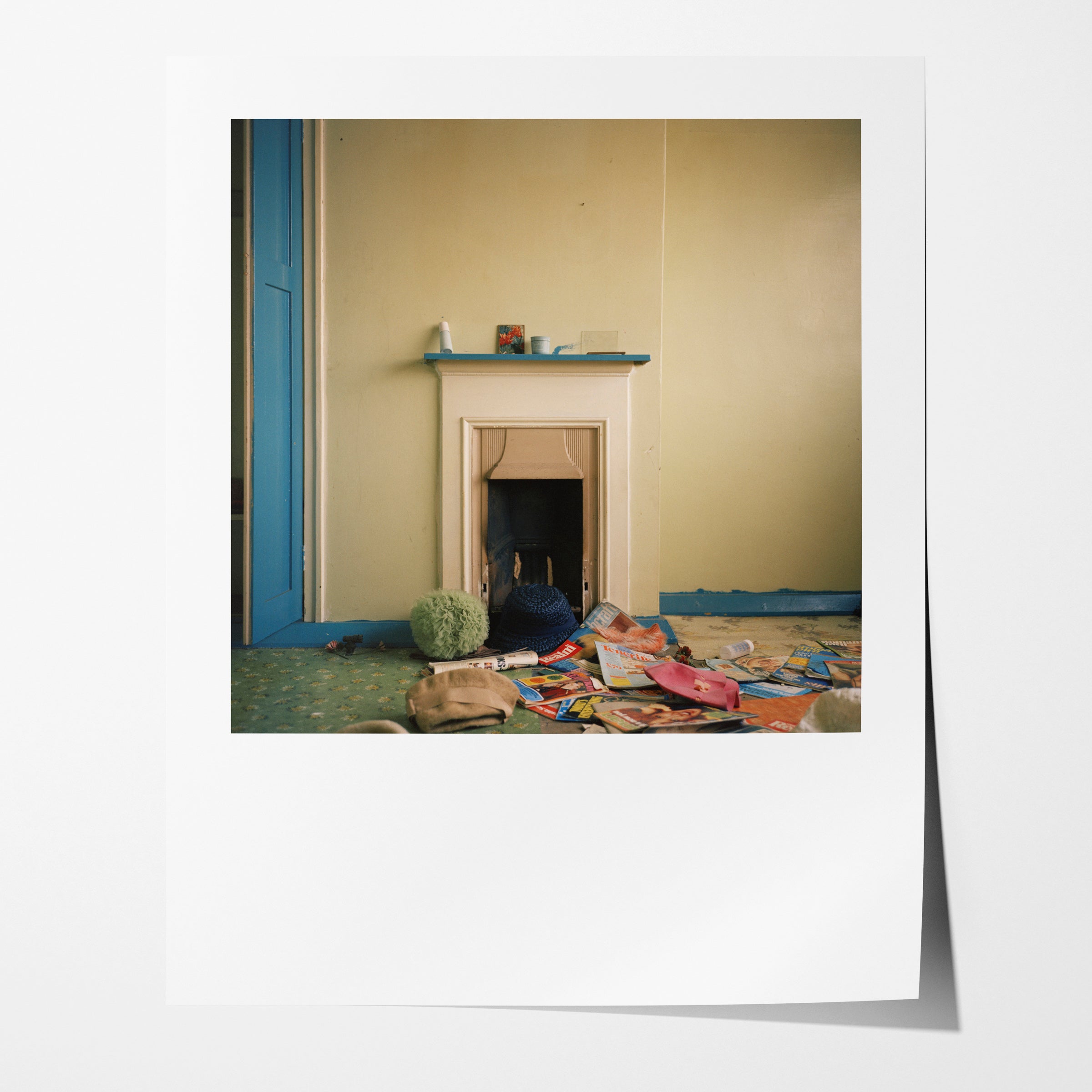 Fireplace, Quarry Hill Flats, Leeds, 1978