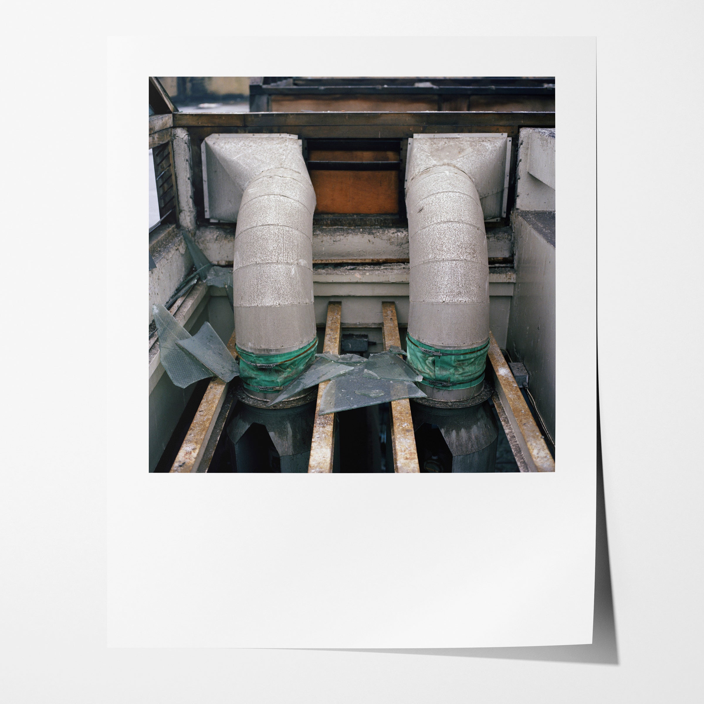 Ventilation Ducts, Quarry Hill Flats, Leeds, 1978