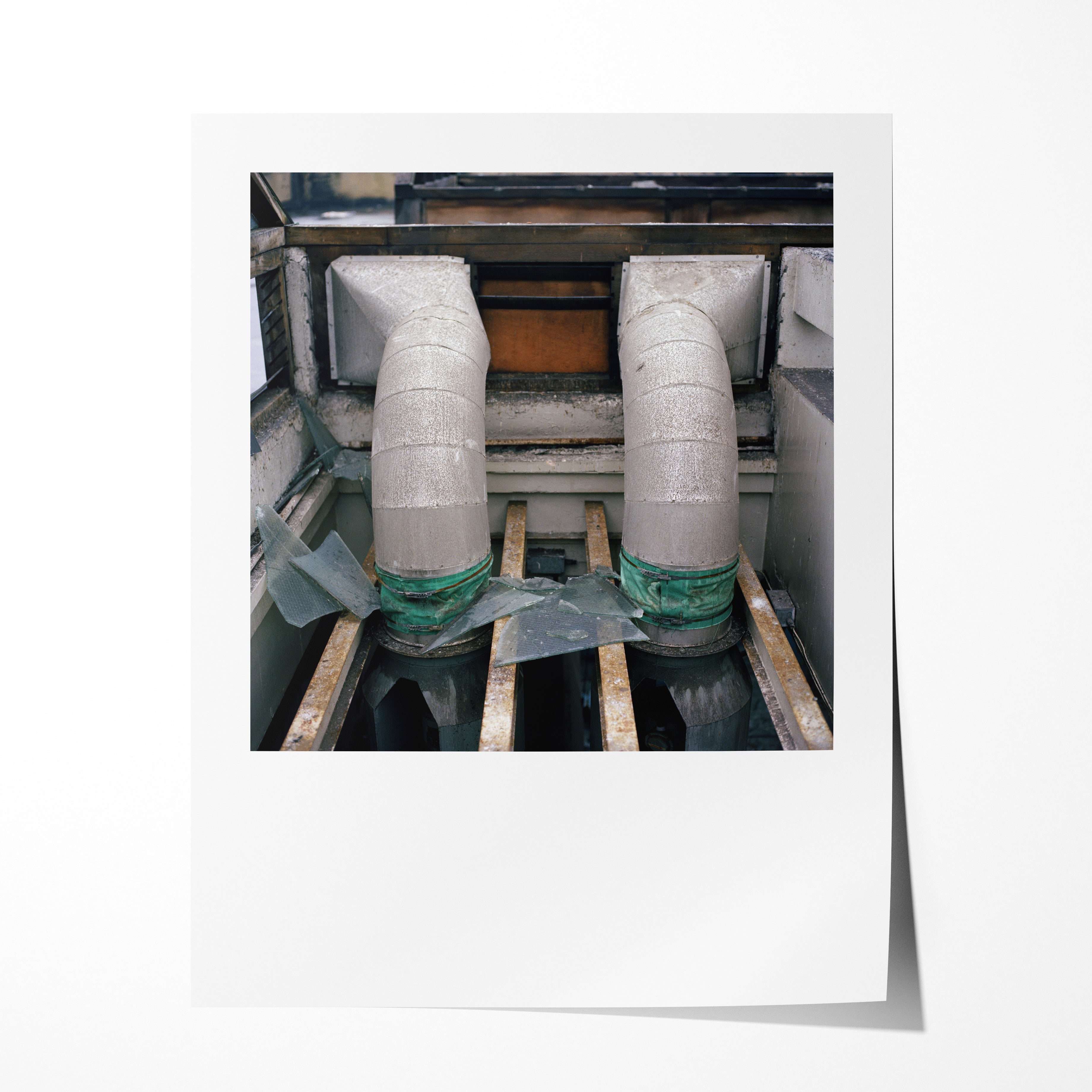 Ventilation Ducts, Quarry Hill Flats, Leeds, 1978