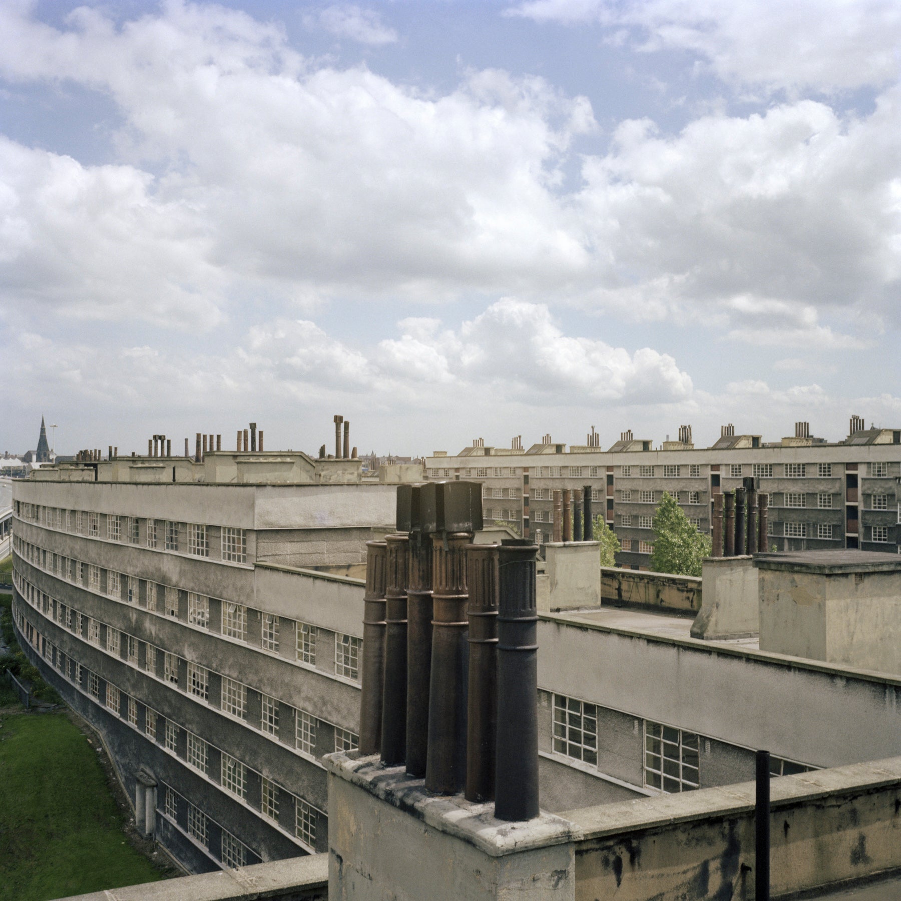 Moynihan House, Quarry Hill Flats, Leeds, 1978 - Reproduction Print