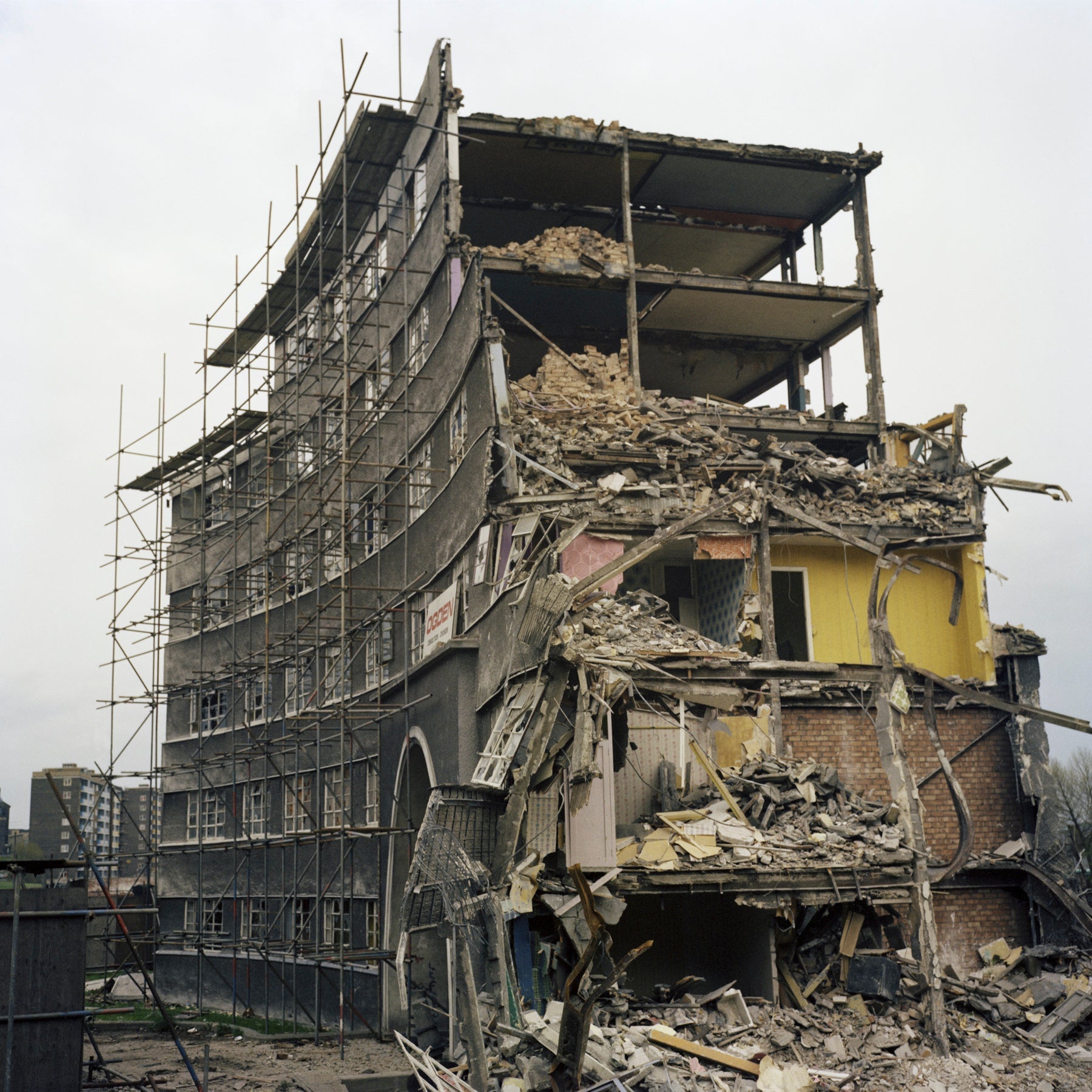 Kitson House, Quarry Hill Flats, Leeds, 1978 - Reproduction Print