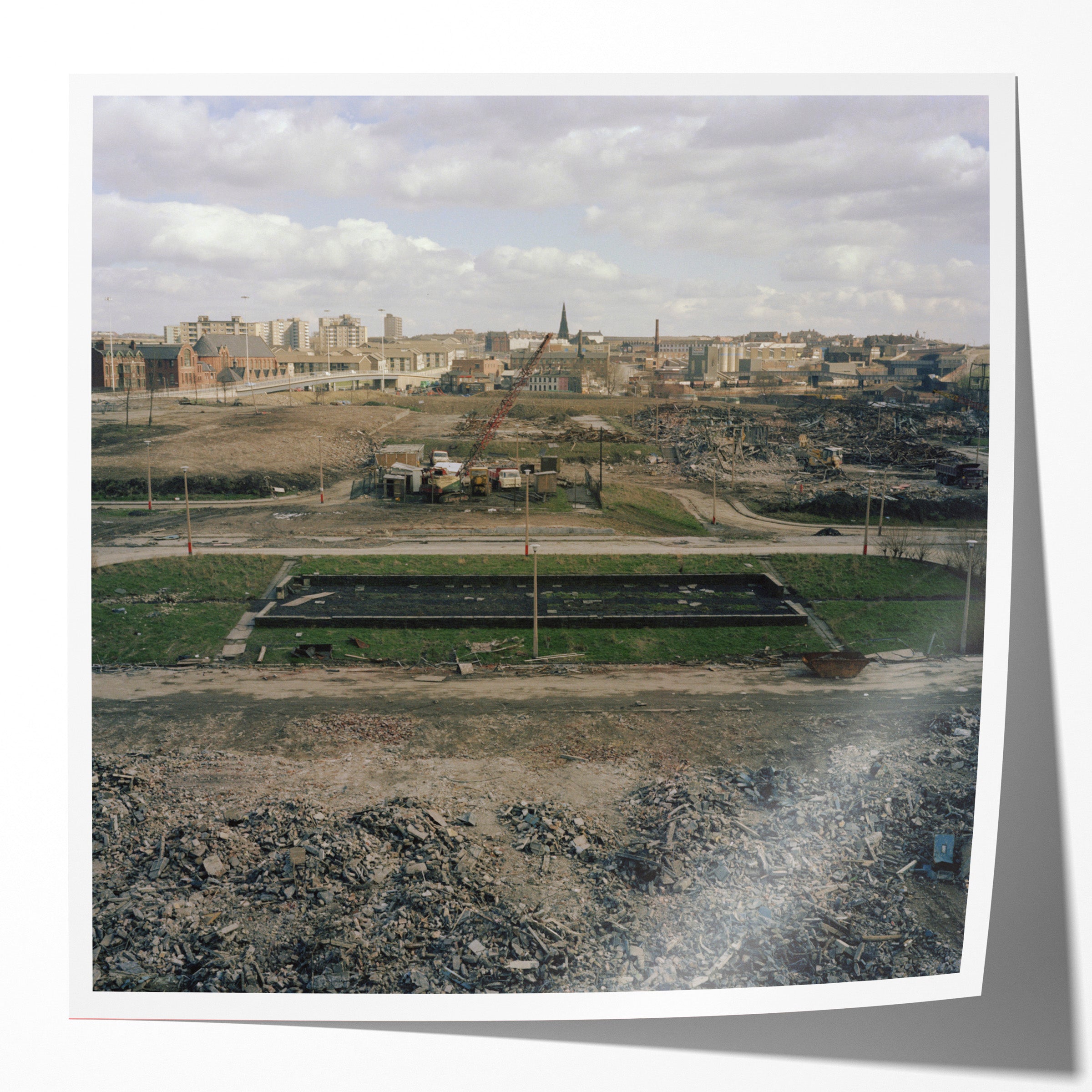 The Garden of Rest, Quarry Hill Flats, Leeds, 1978