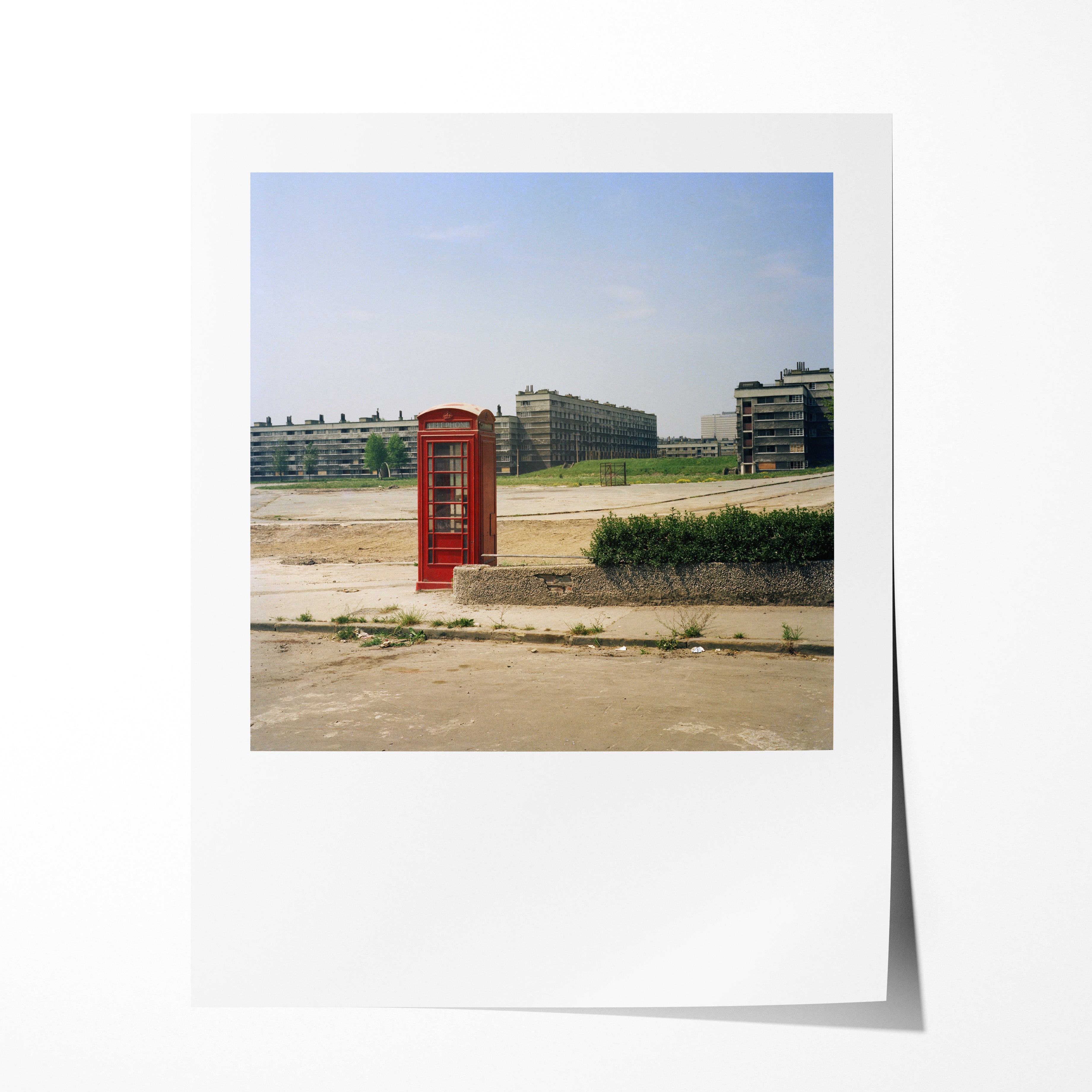 The Kitson House telephone, Quarry Hill Flats, Leeds, 1978