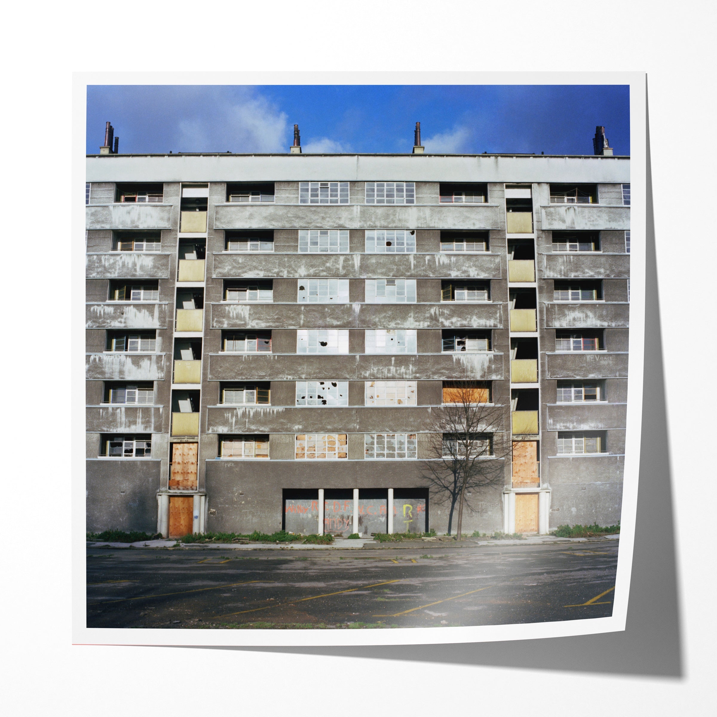 Thoresby House, Quarry Hill Flats, Leeds, 1978