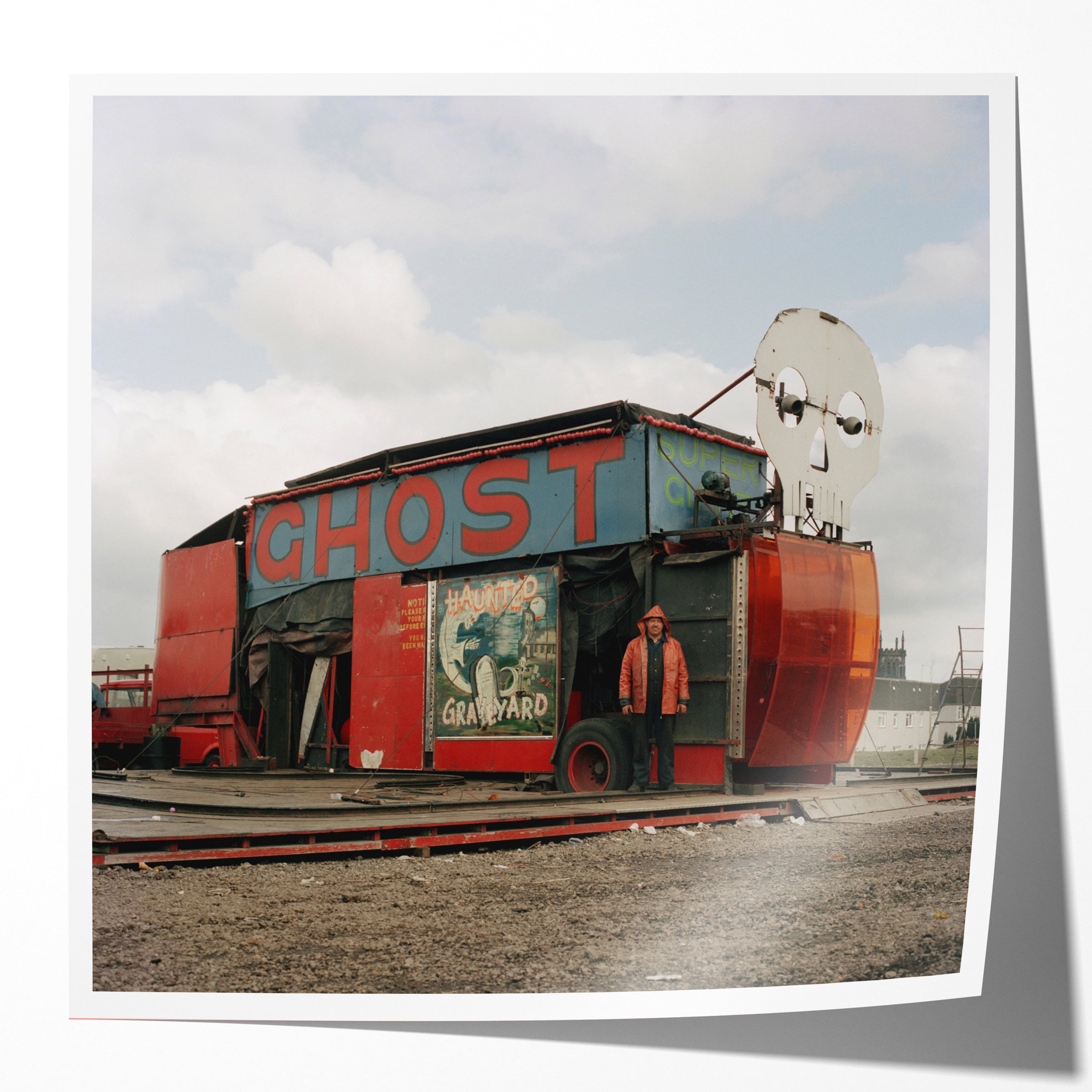 Francis Gavan, Ghost Train Ride, Woodhouse Moor, Leeds, Spring 1986