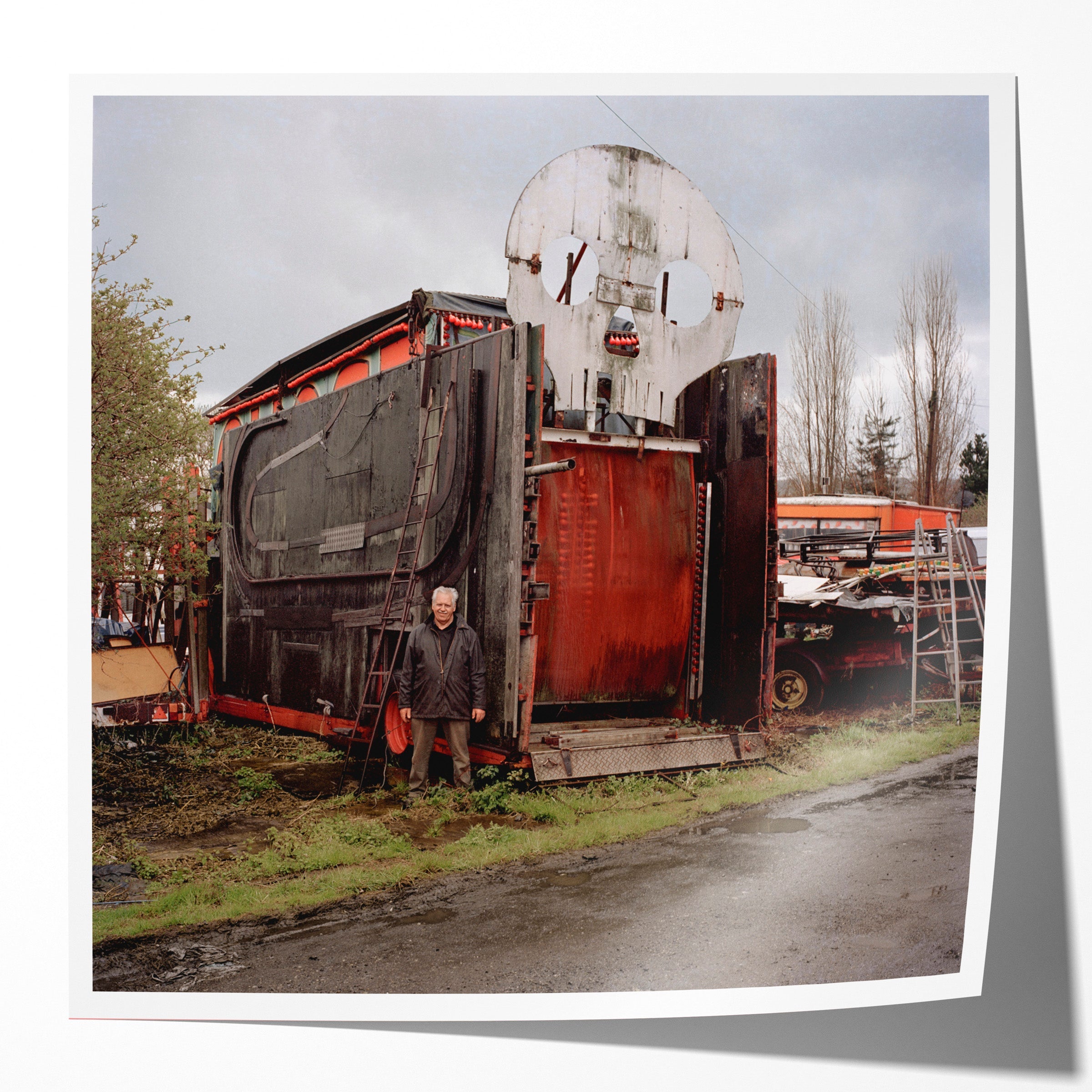 Francis Gavan, Ghost Train Ride, Pottery Fields, Leeds, Spring 2006