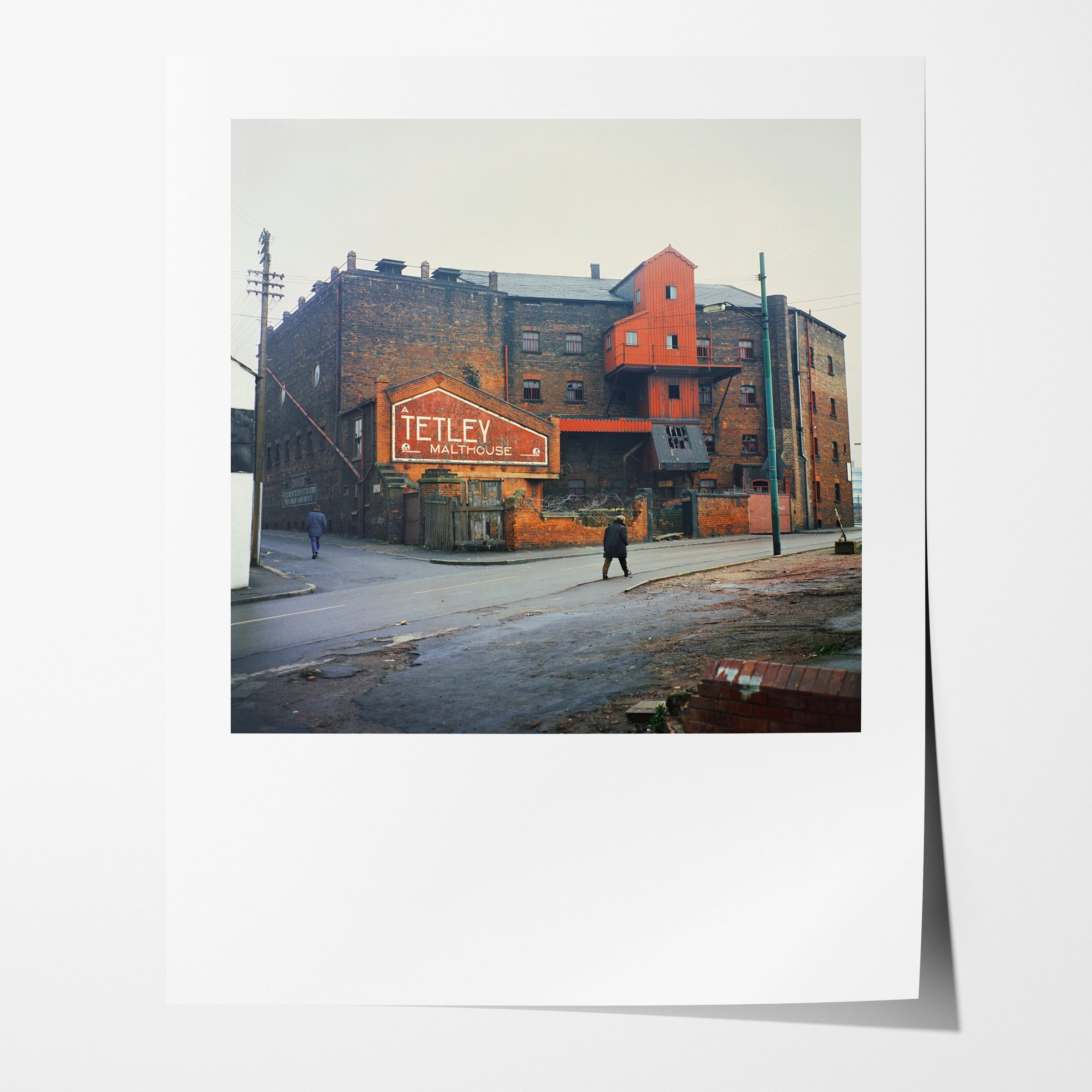 Tetley Malthouse, Mill Street, Leeds, Winter, 1973